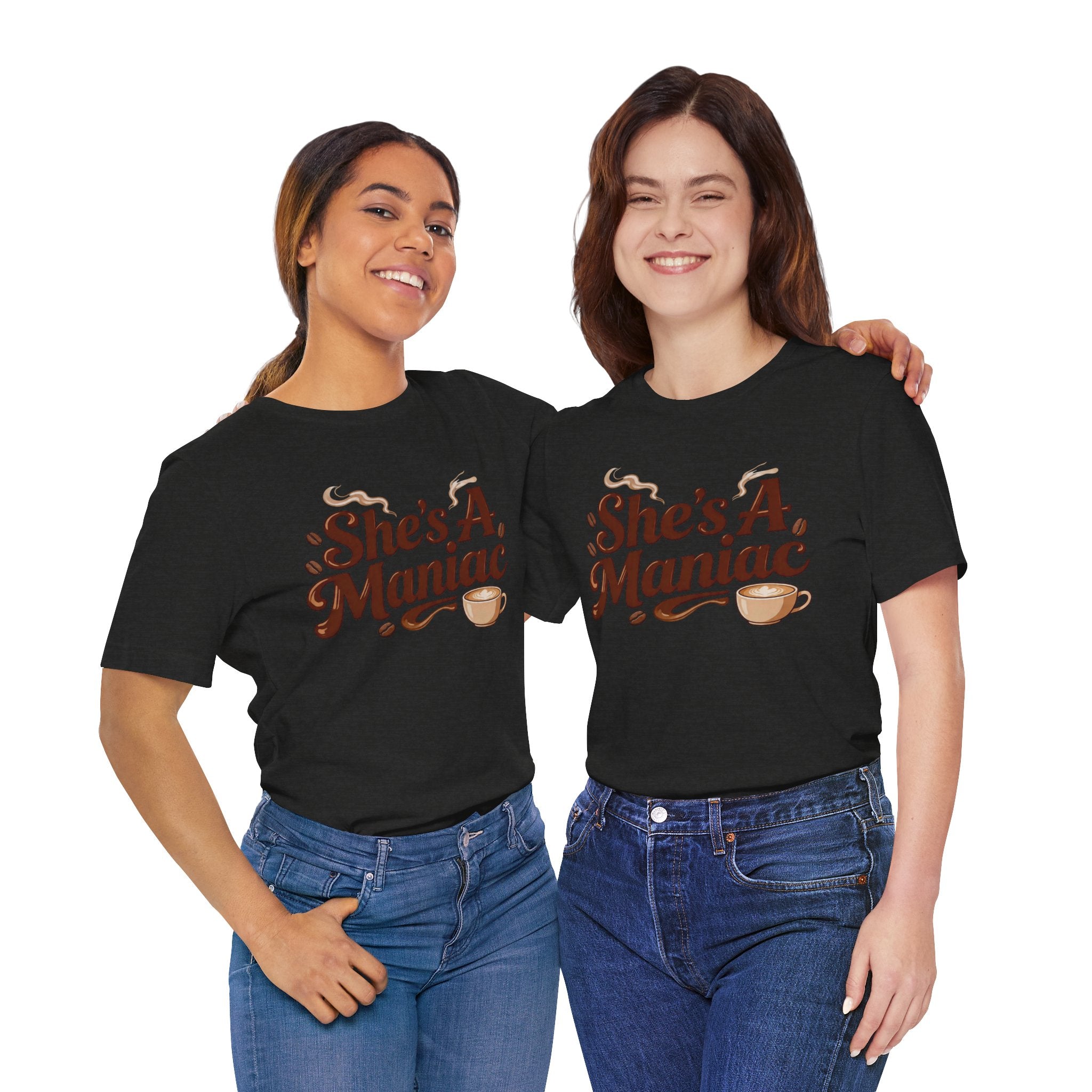 She's A Maniac Unisex Coffee Tee
