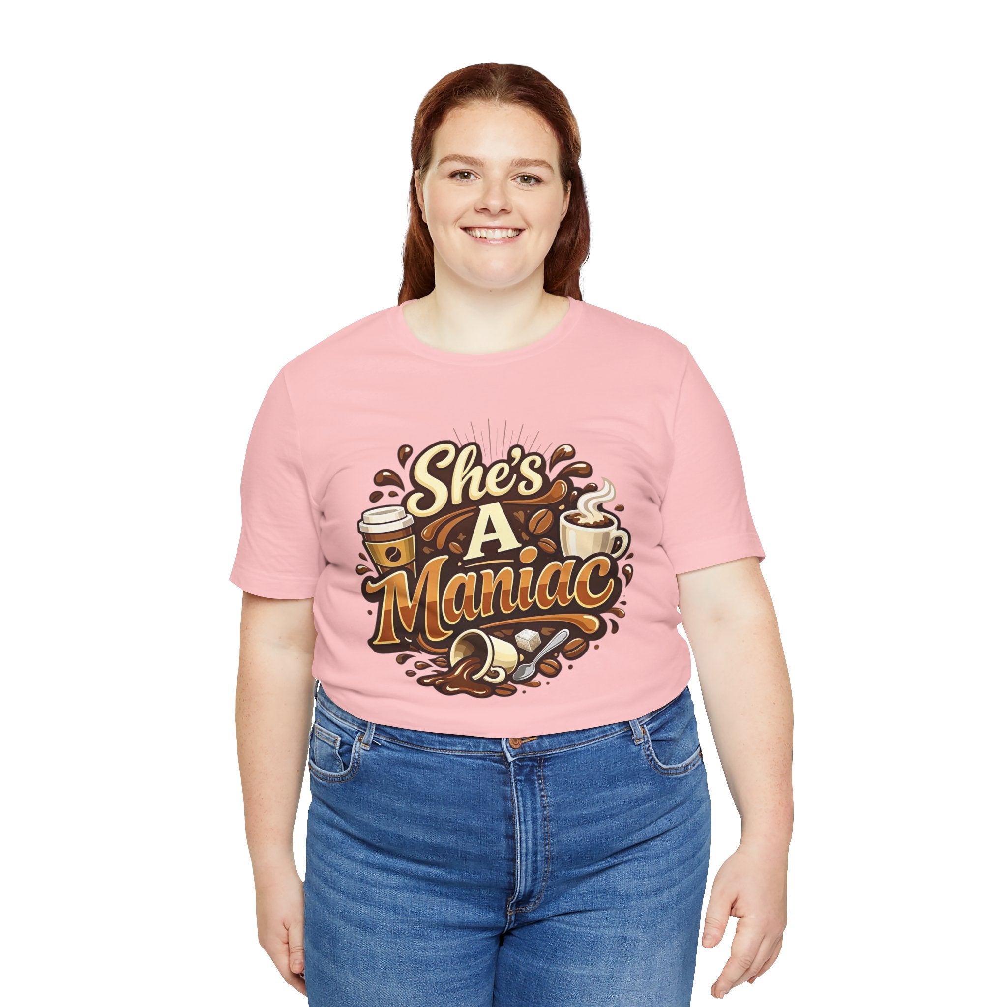 She's A Maniac Unisex Coffee Tee