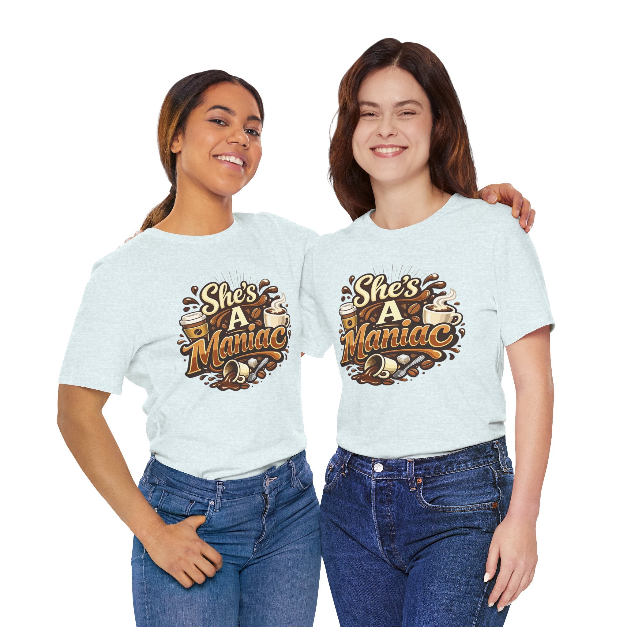 She's A Maniac Unisex Coffee Tee