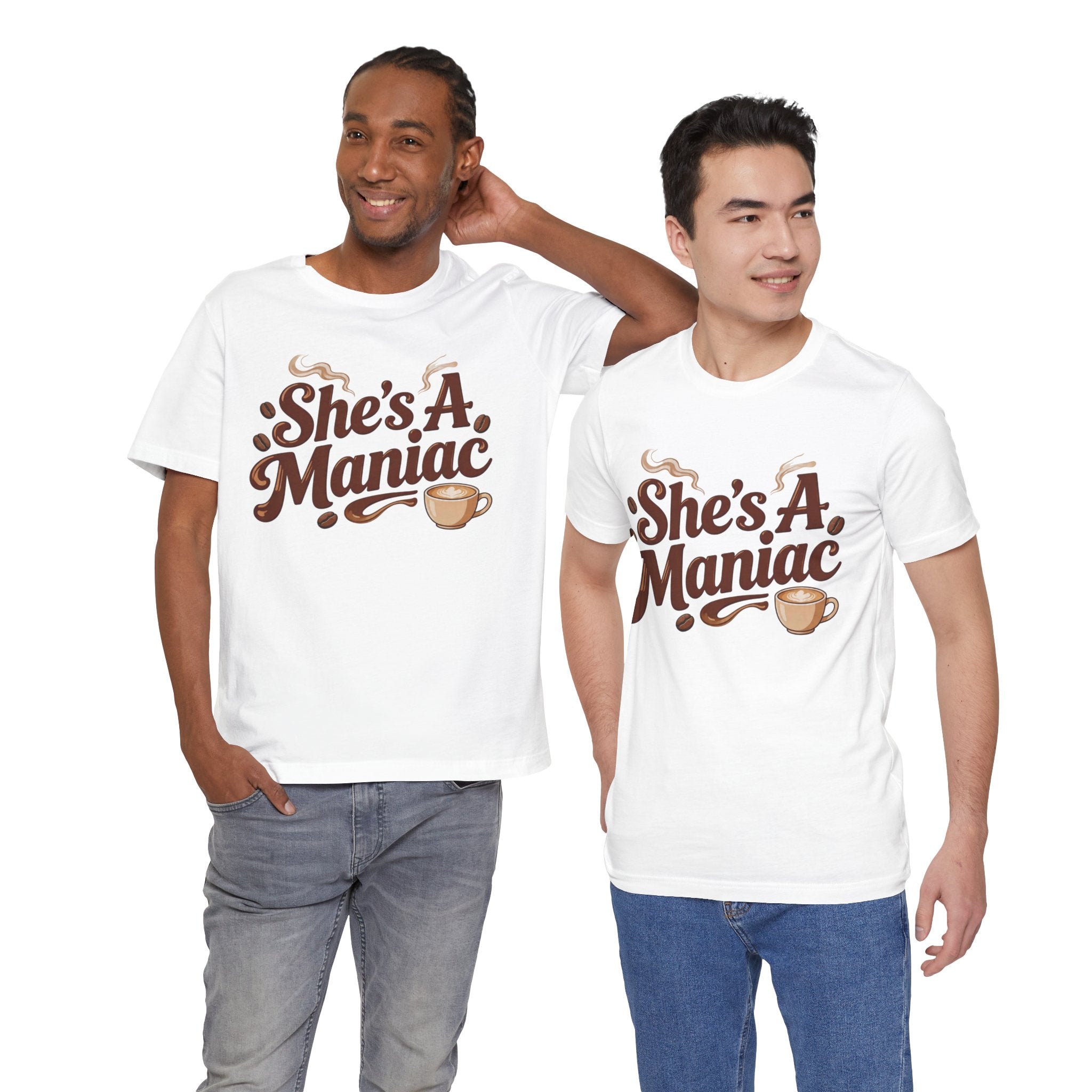 She's A Maniac Unisex Coffee Tee