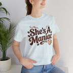 She's A Maniac Unisex Coffee Tee