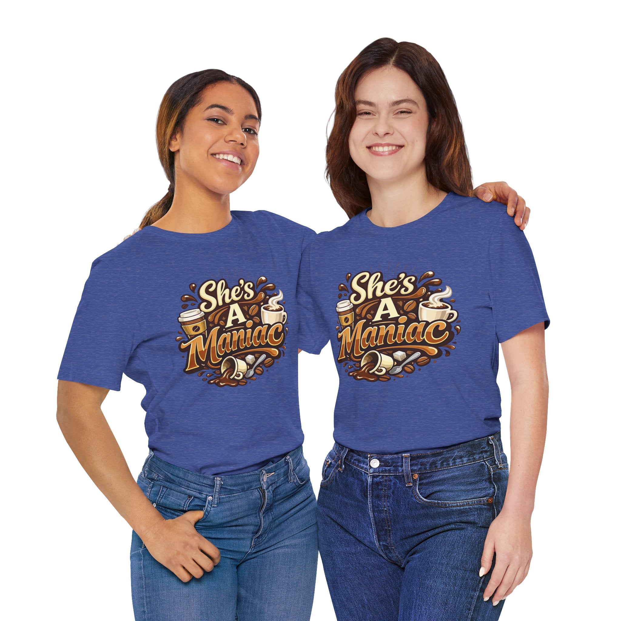 She's A Maniac Unisex Coffee Tee