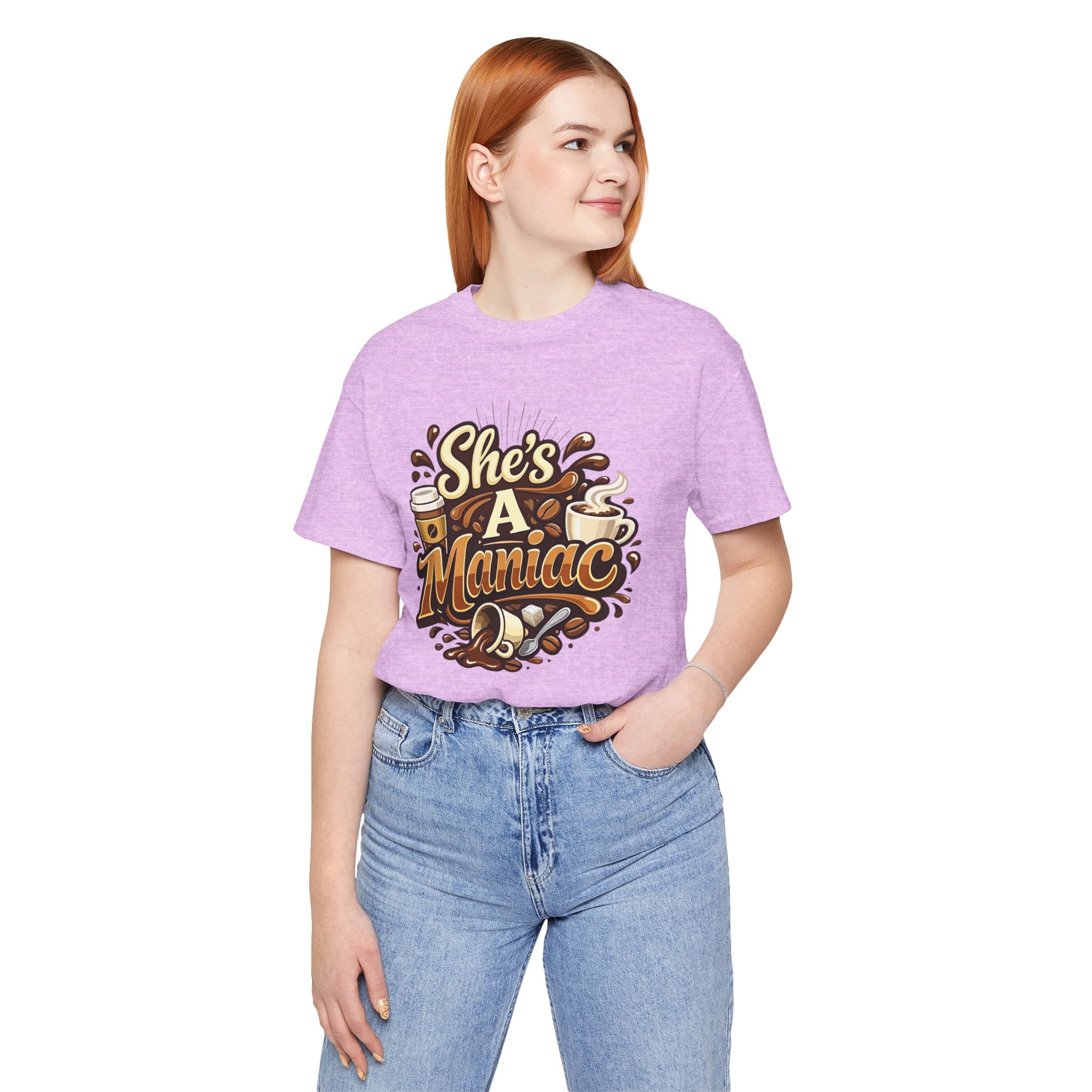 She's A Maniac Unisex Coffee Tee