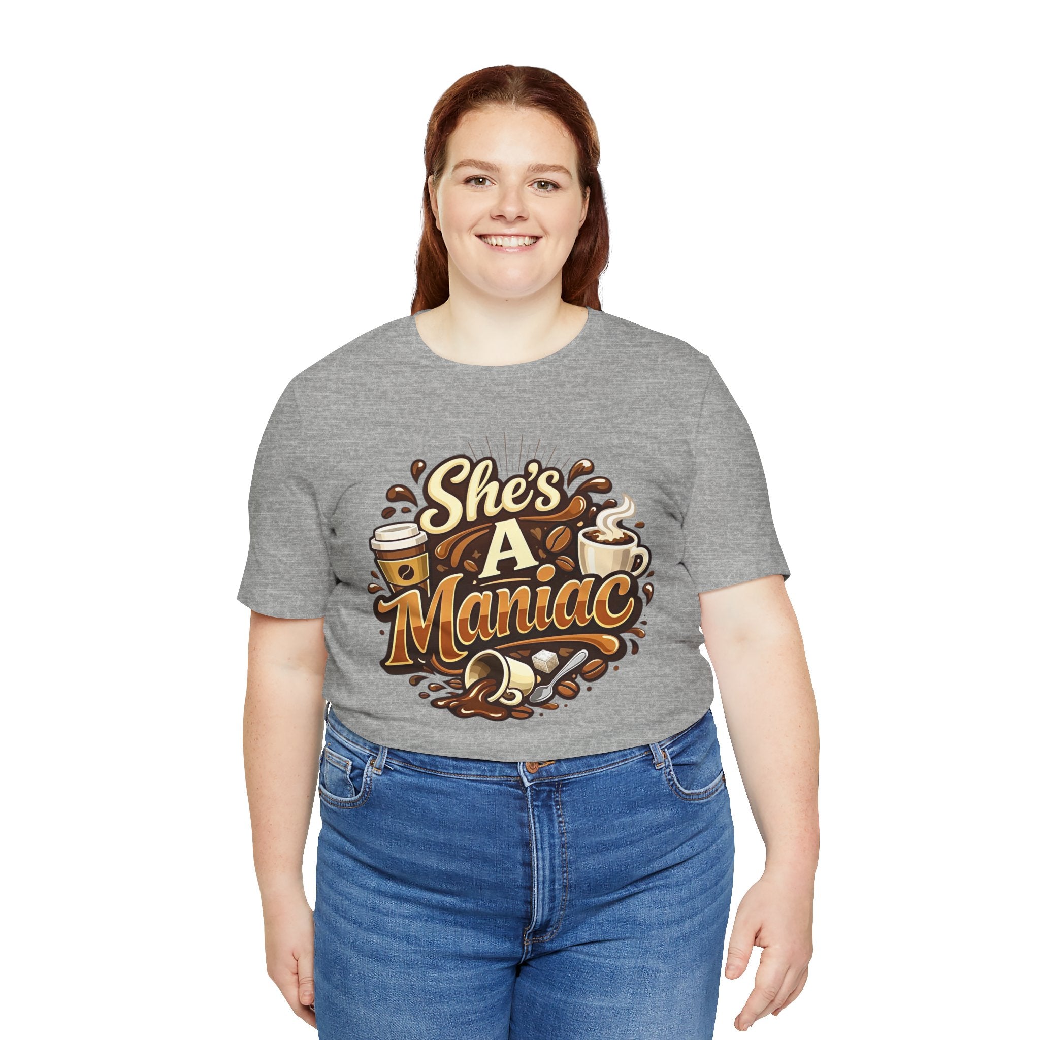 She's A Maniac Unisex Coffee Tee