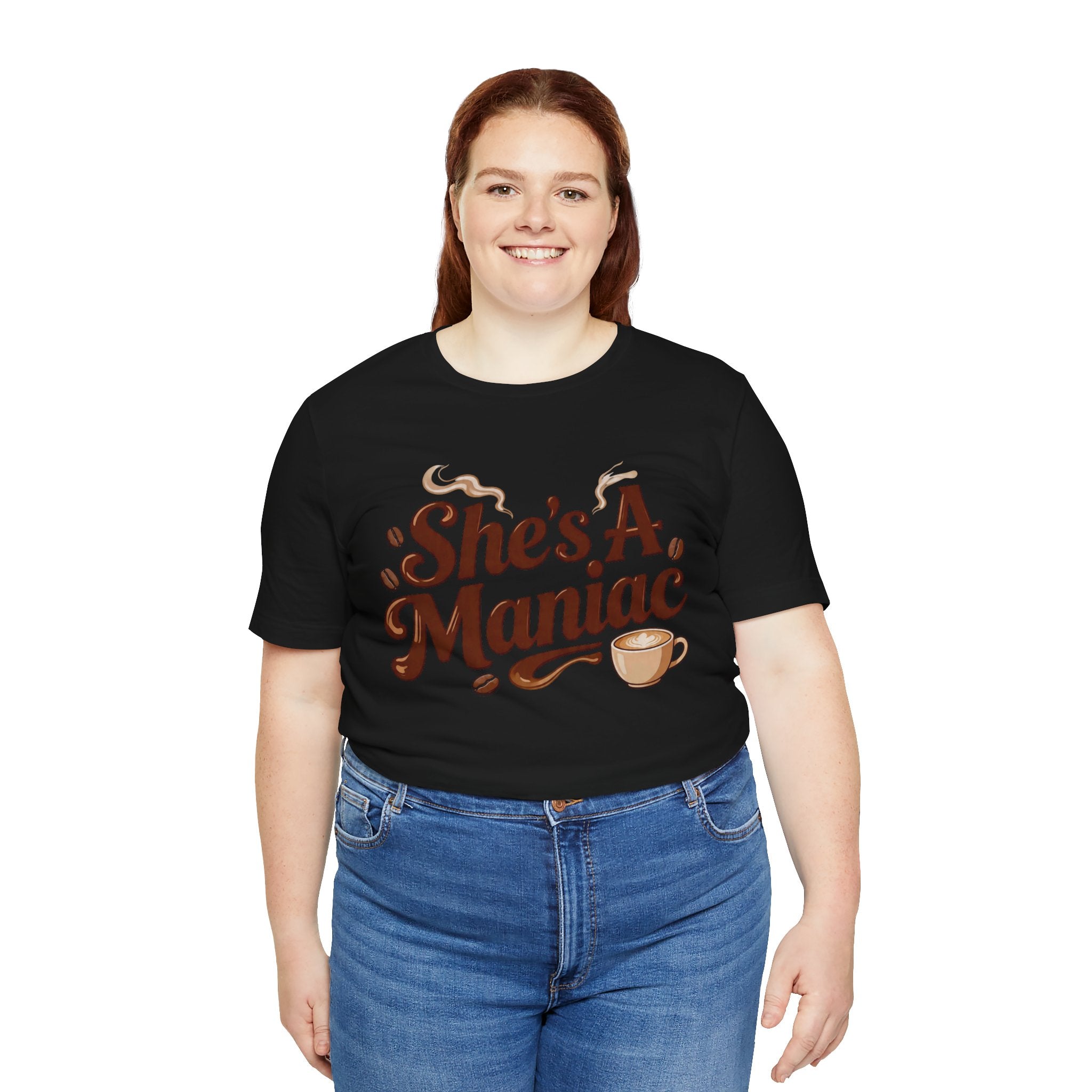 She's A Maniac Unisex Coffee Tee