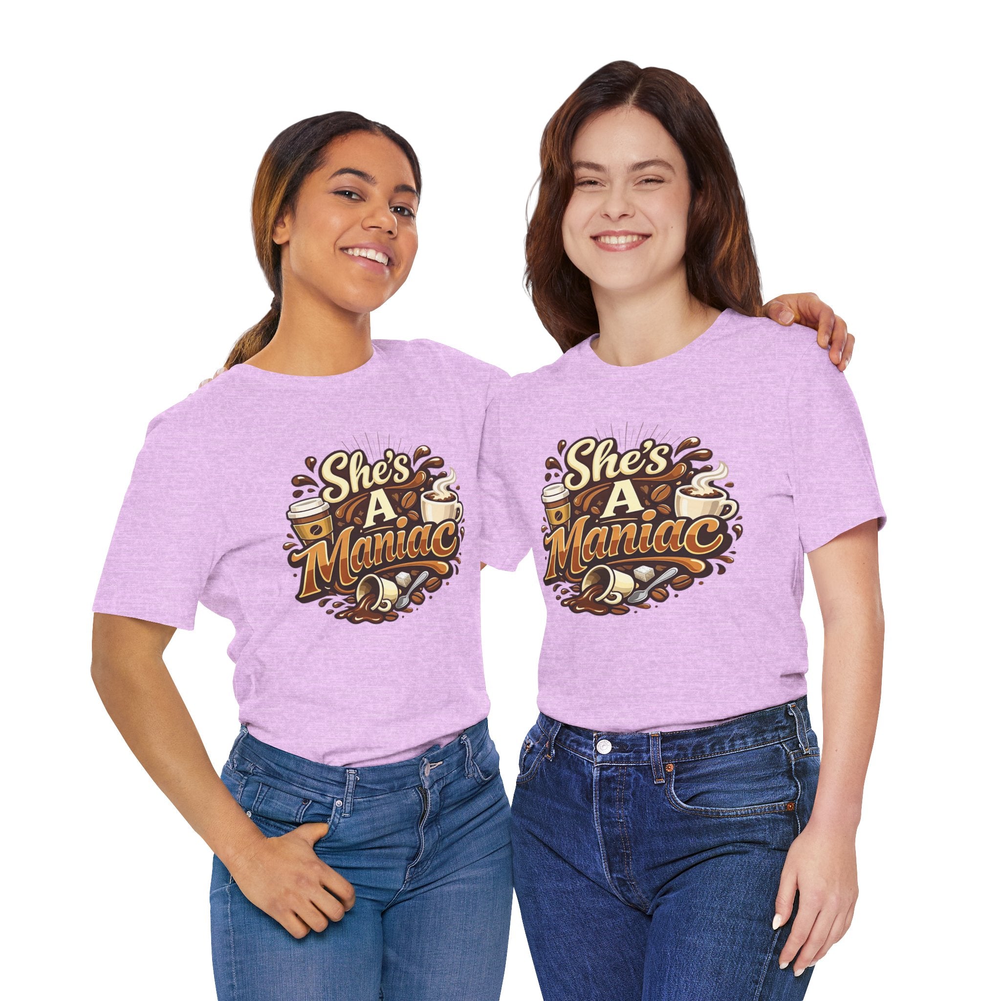 She's A Maniac Unisex Coffee Tee