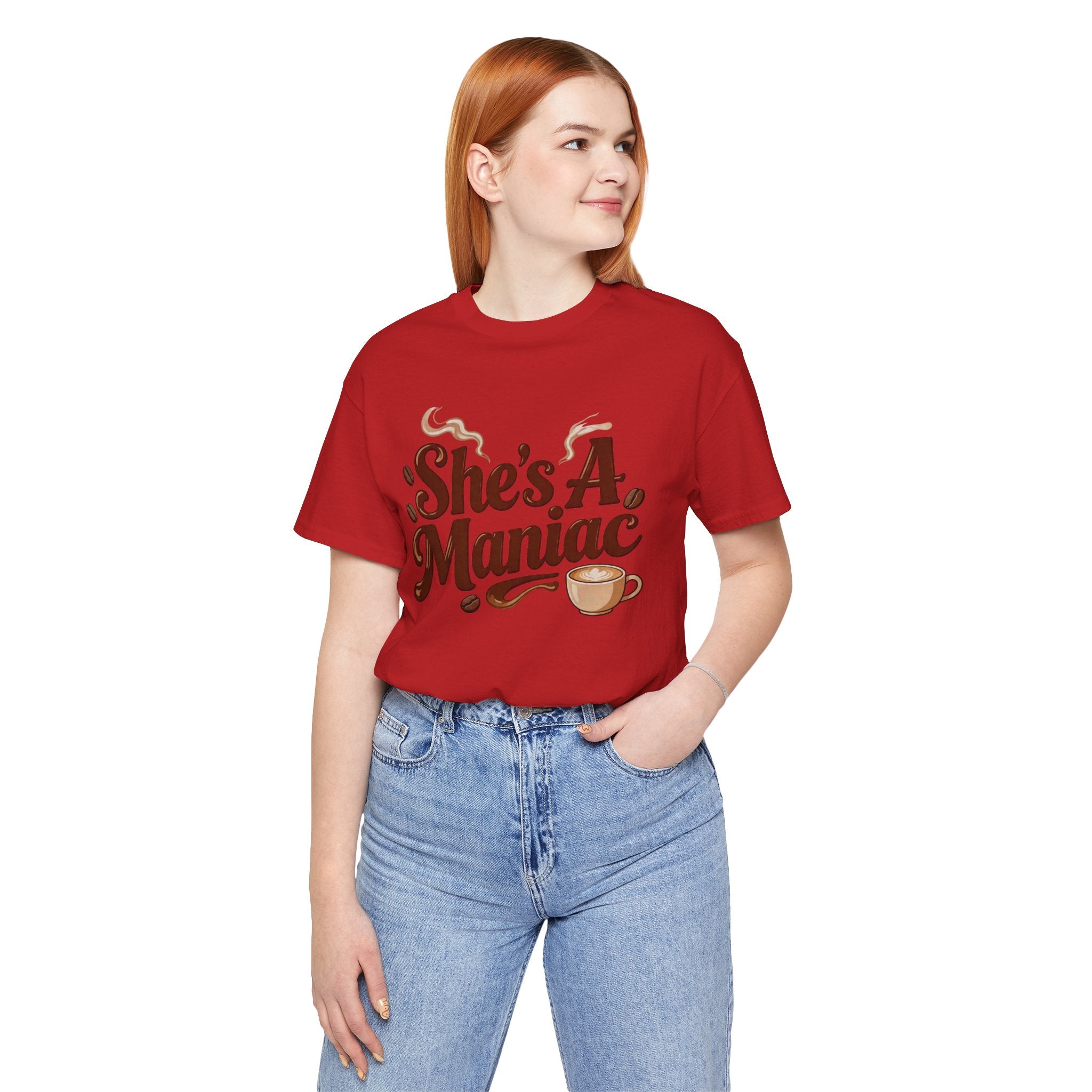 She's A Maniac Unisex Coffee Tee