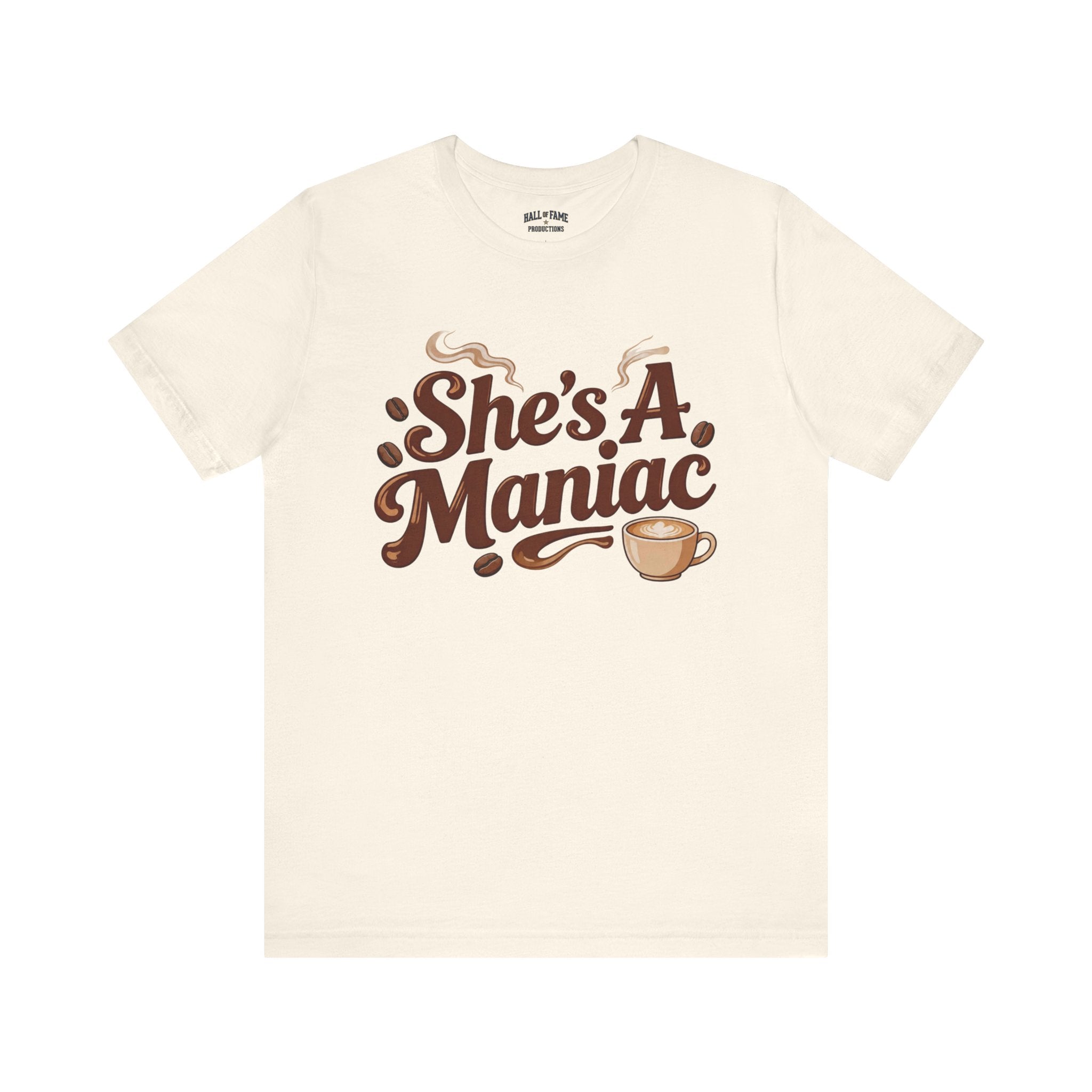 She's A Maniac Unisex Coffee Tee