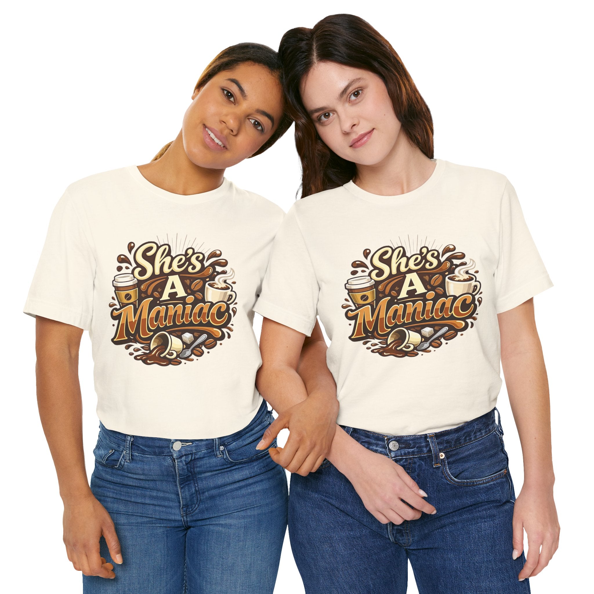 She's A Maniac Unisex Coffee Tee