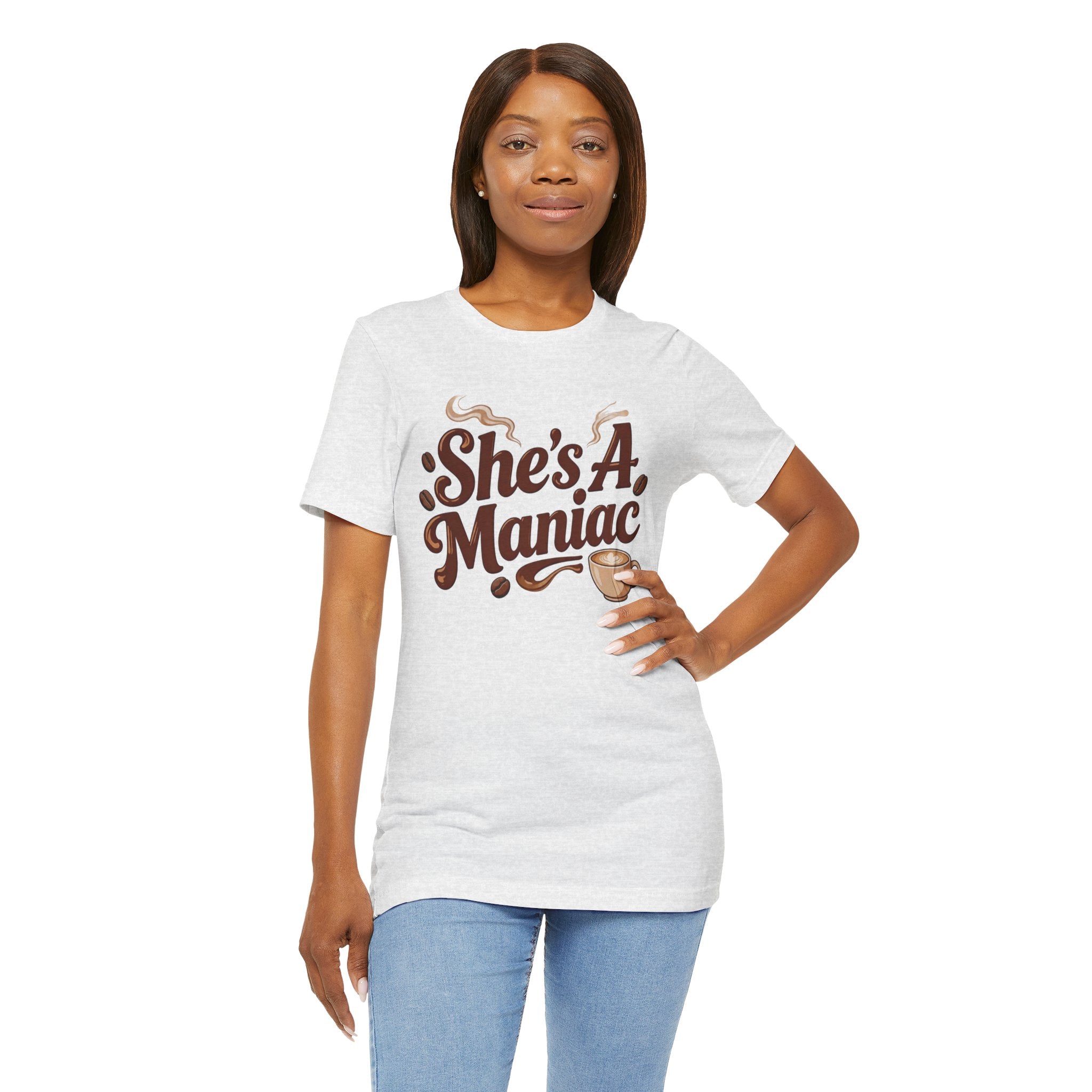 She's A Maniac Unisex Coffee Tee