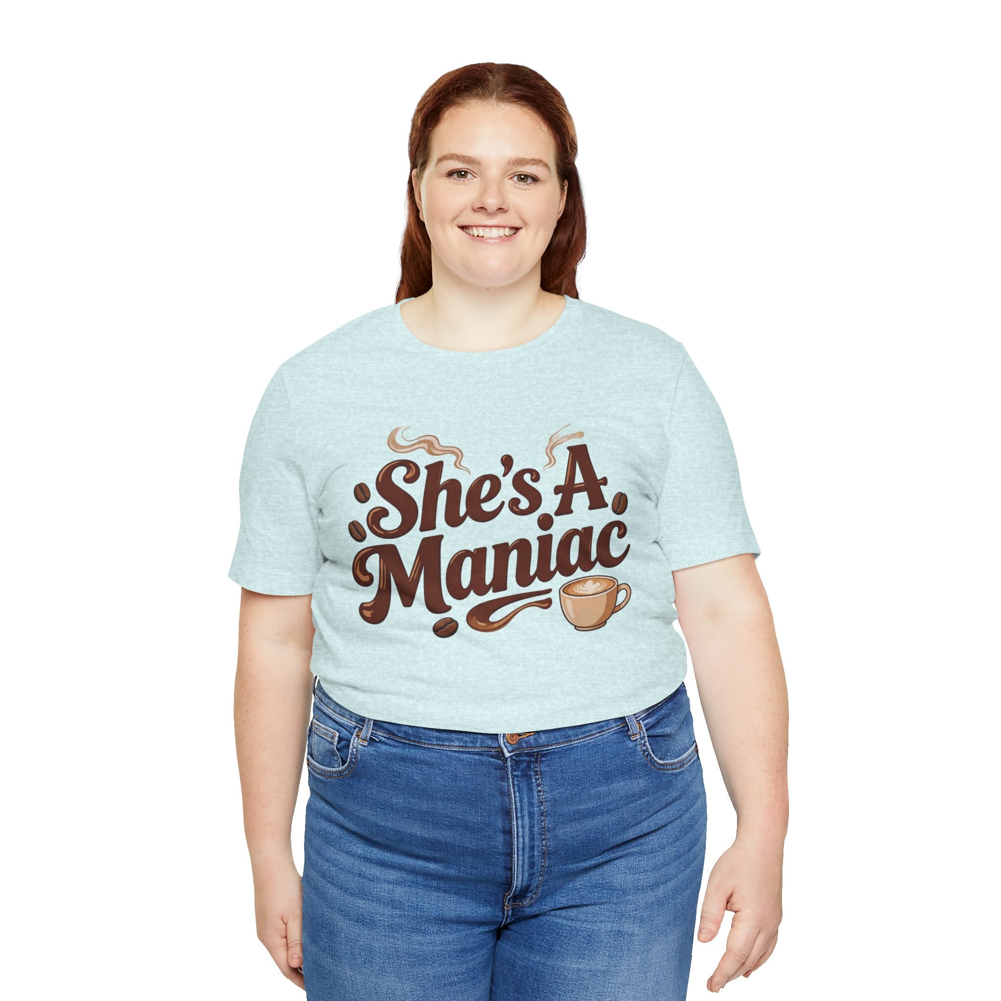 She's A Maniac Unisex Coffee Tee