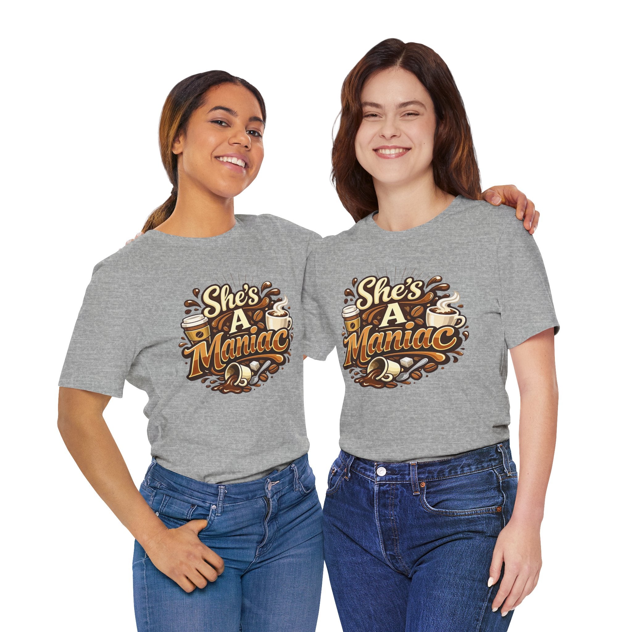 She's A Maniac Unisex Coffee Tee