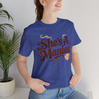 She's A Maniac Unisex Coffee Tee