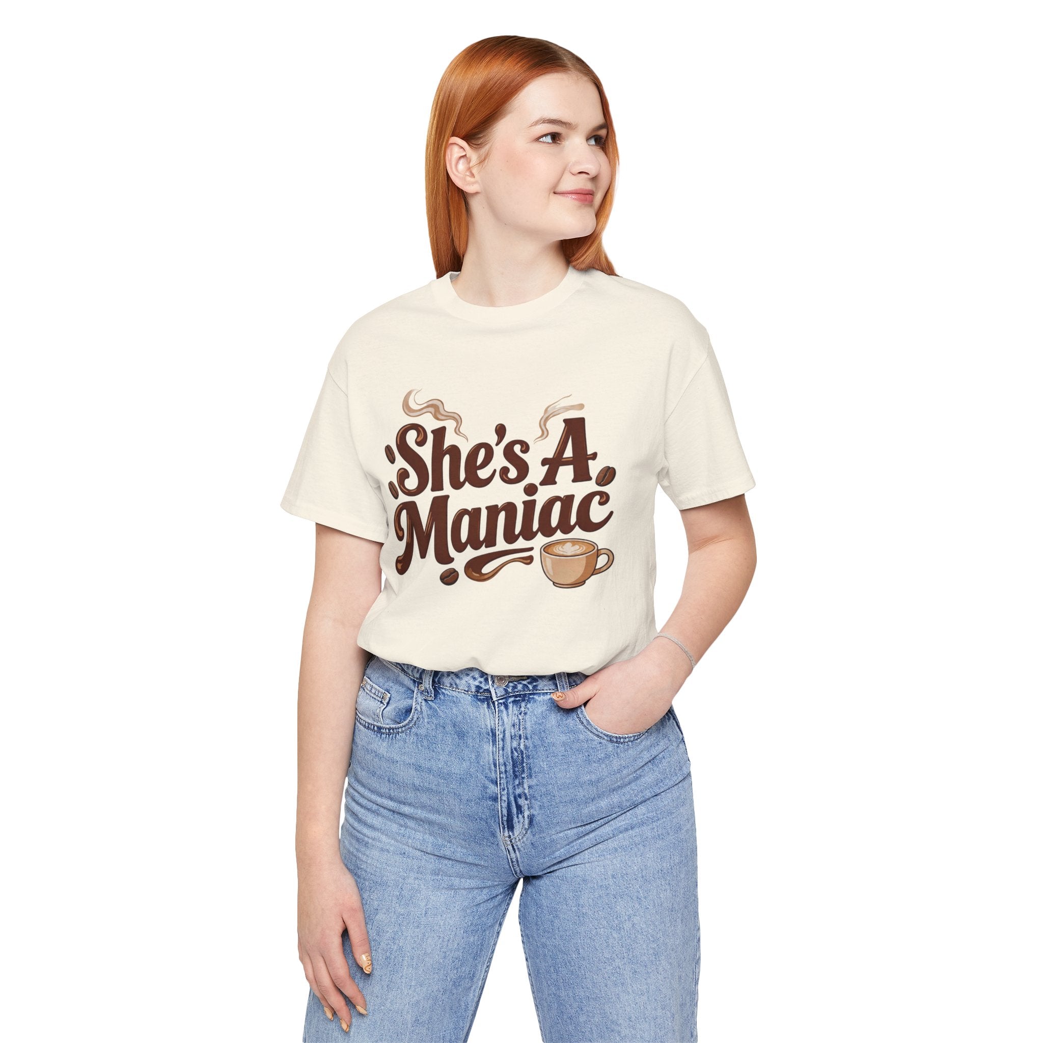 She's A Maniac Unisex Coffee Tee