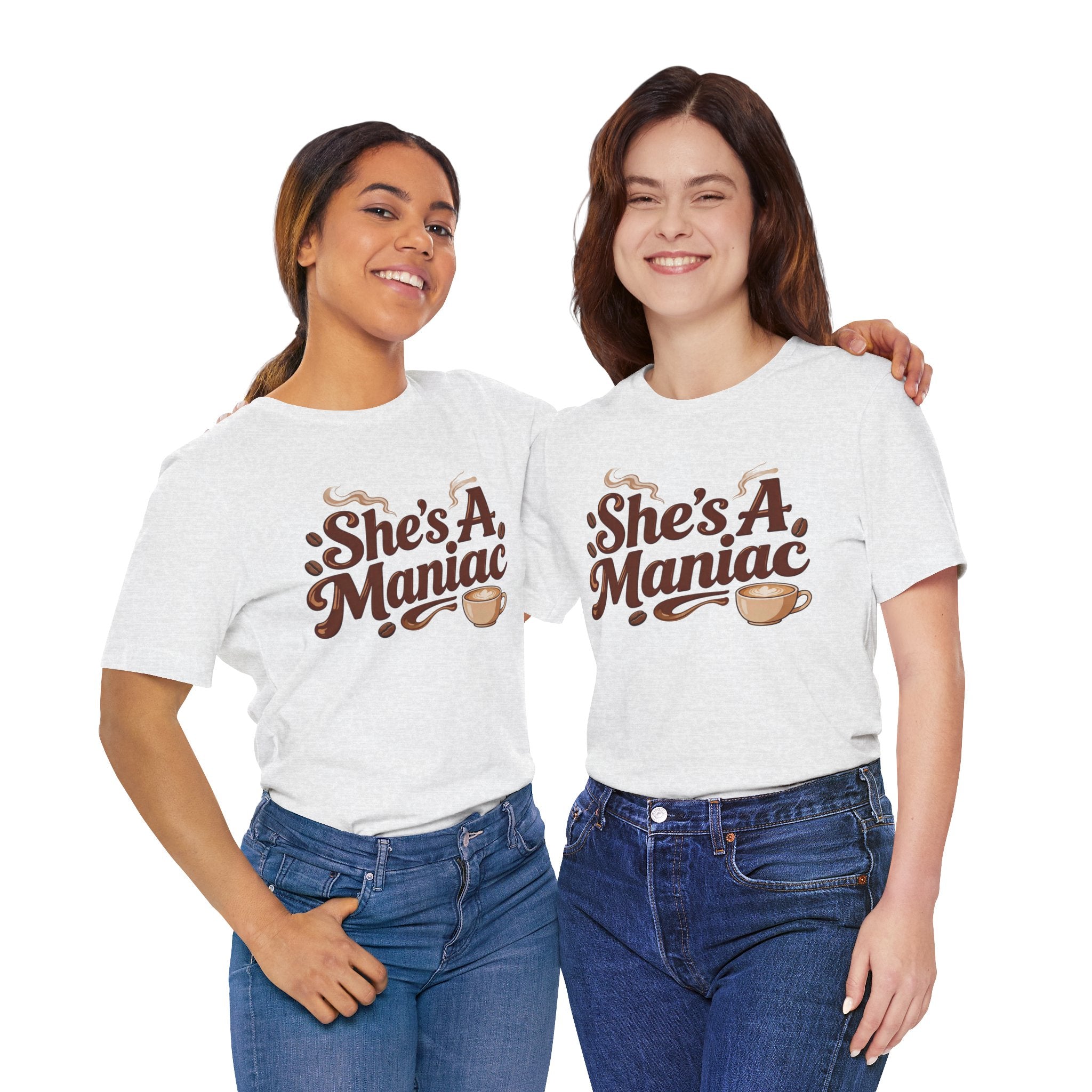 She's A Maniac Unisex Coffee Tee