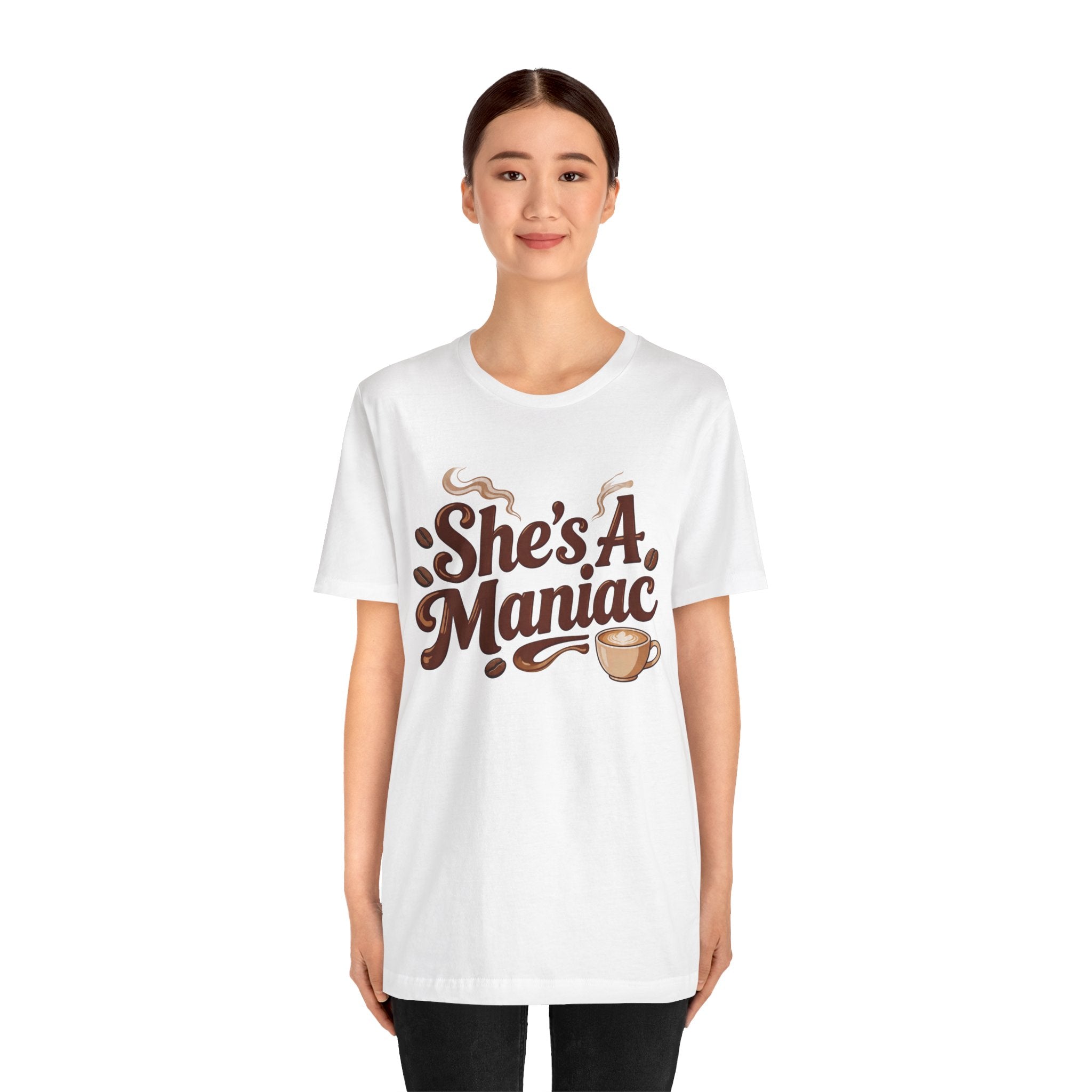 She's A Maniac Unisex Coffee Tee