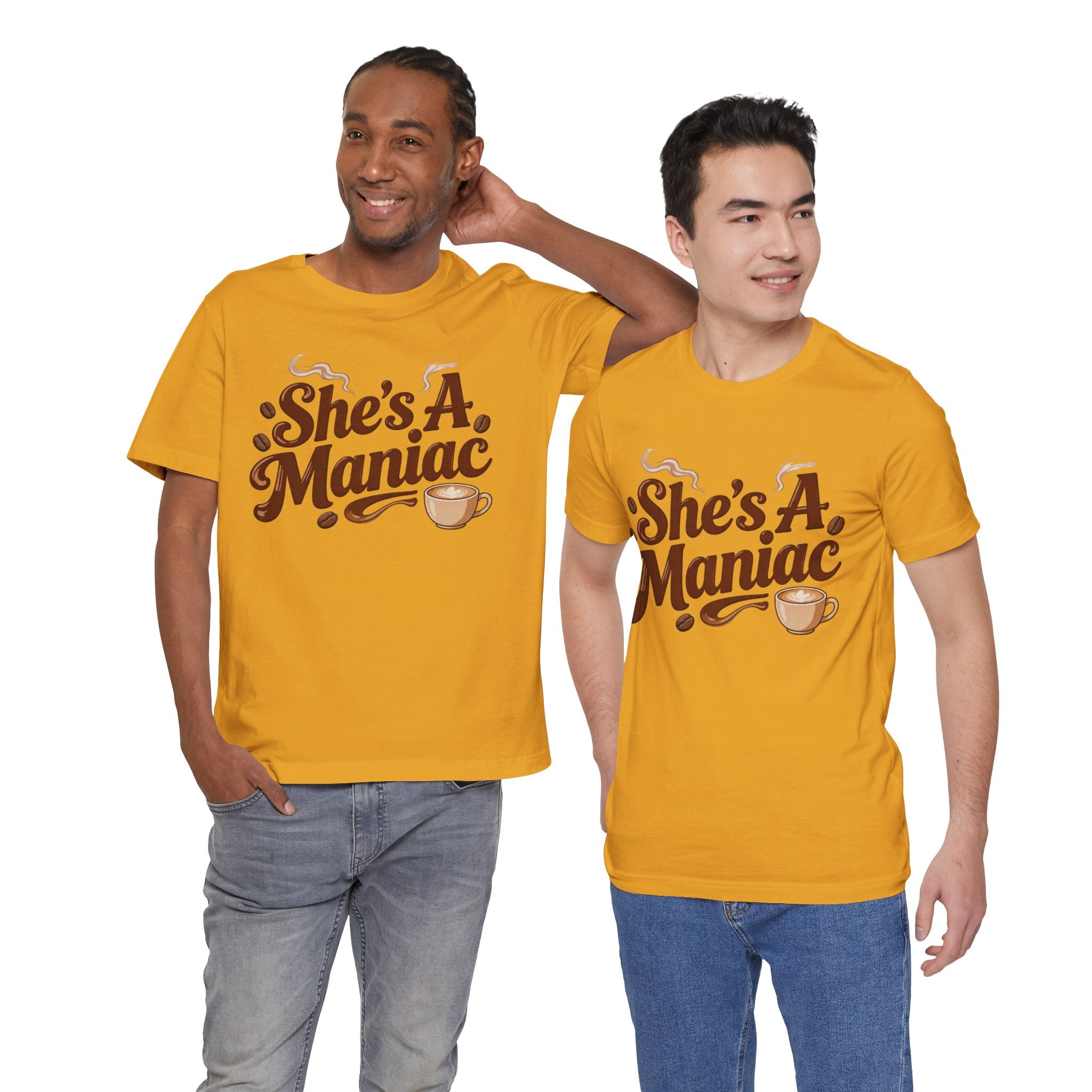 She's A Maniac Unisex Coffee Tee