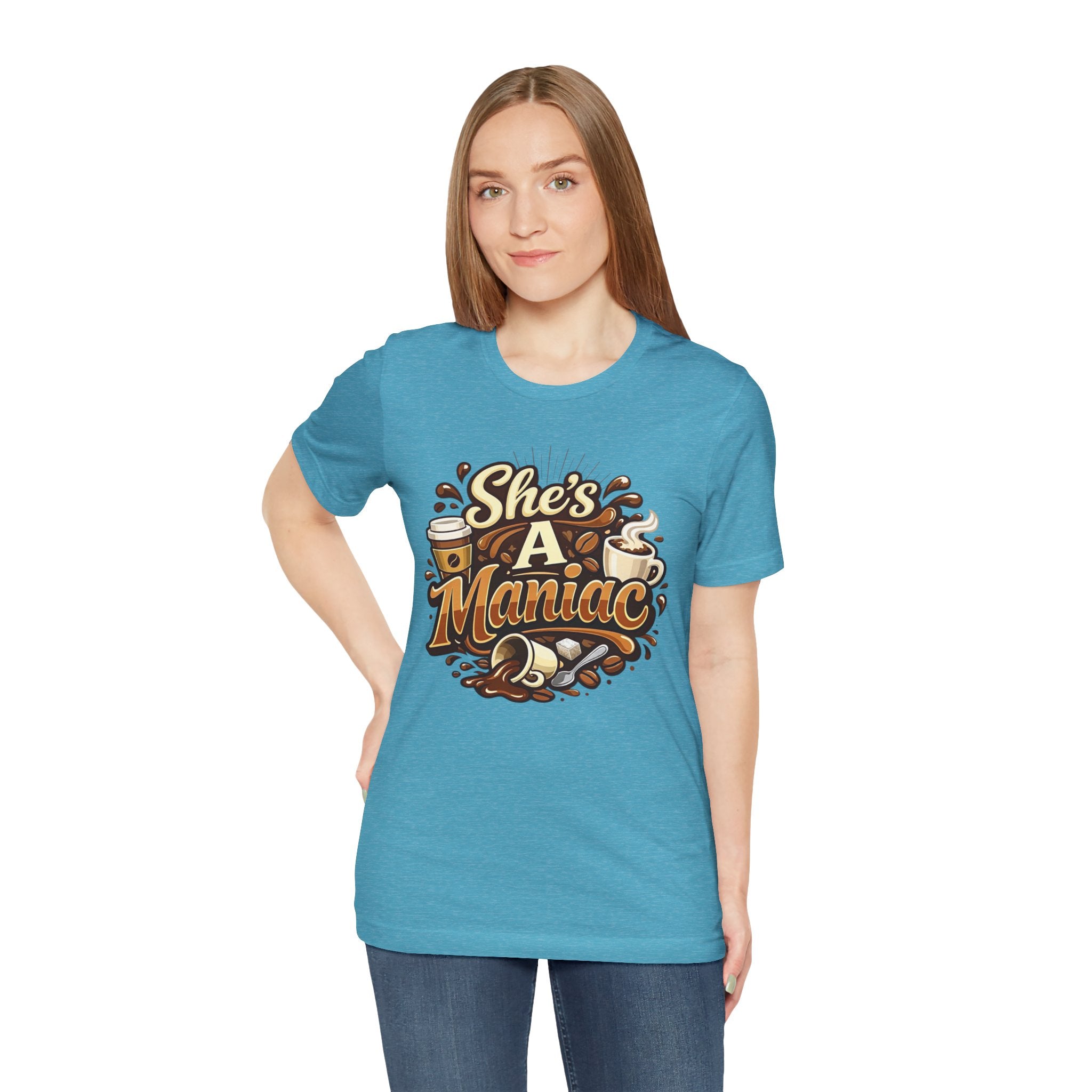 She's A Maniac Unisex Coffee Tee