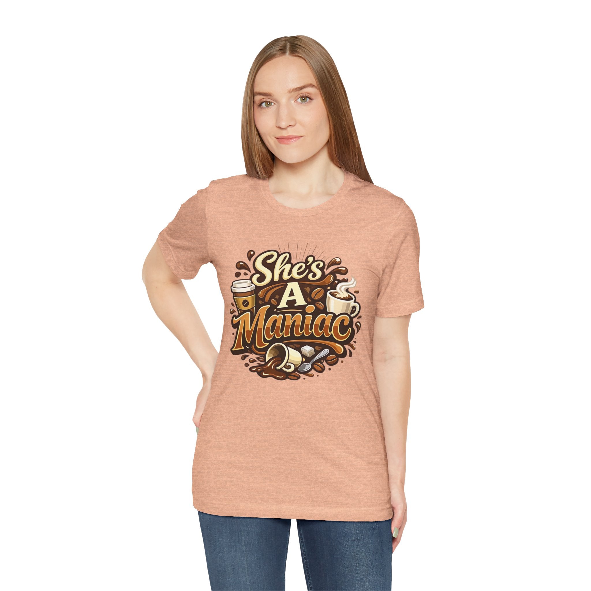 She's A Maniac Unisex Coffee Tee
