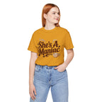 She's A Maniac Unisex Coffee Tee