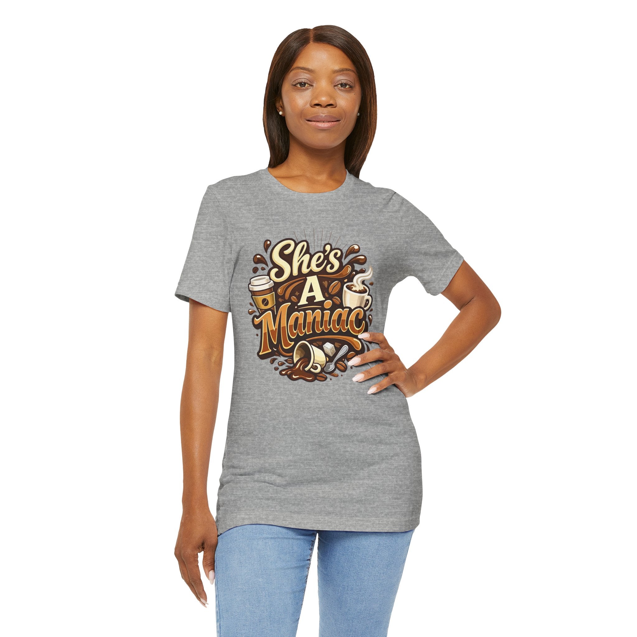 She's A Maniac Unisex Coffee Tee