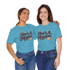 She's A Maniac Unisex Coffee Tee