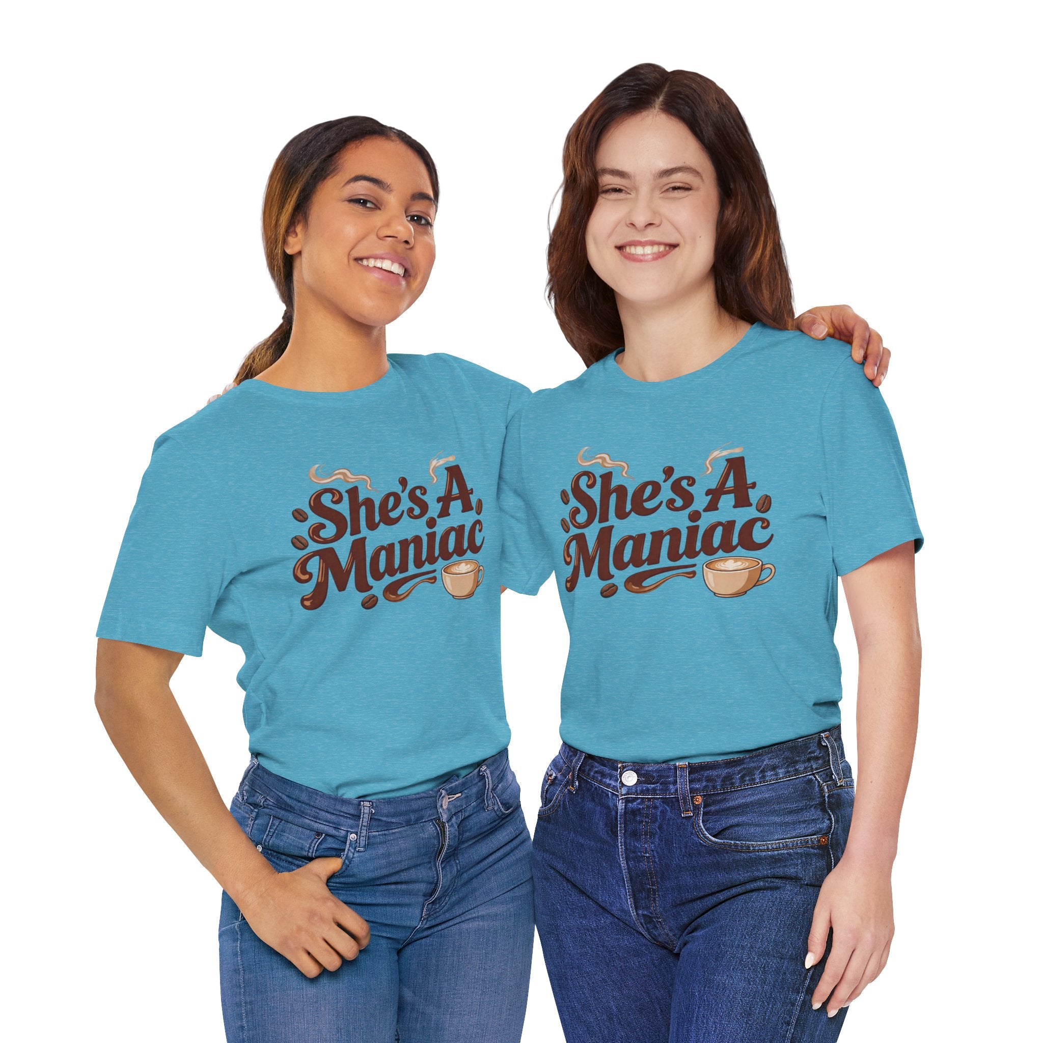 She's A Maniac Unisex Coffee Tee