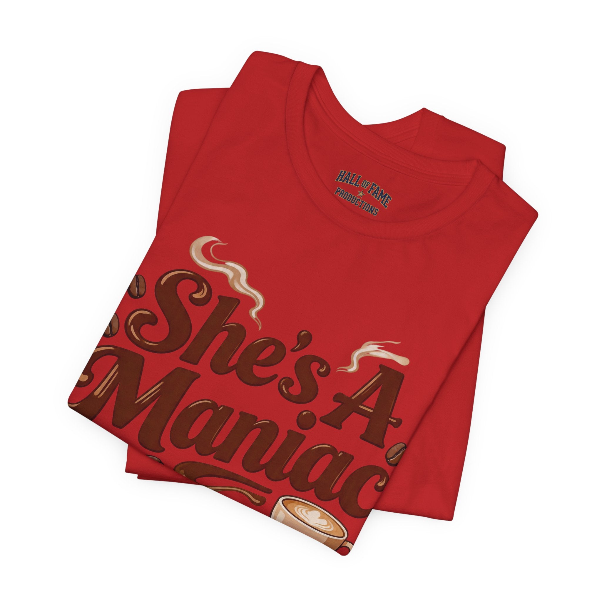 She's A Maniac Unisex Coffee Tee