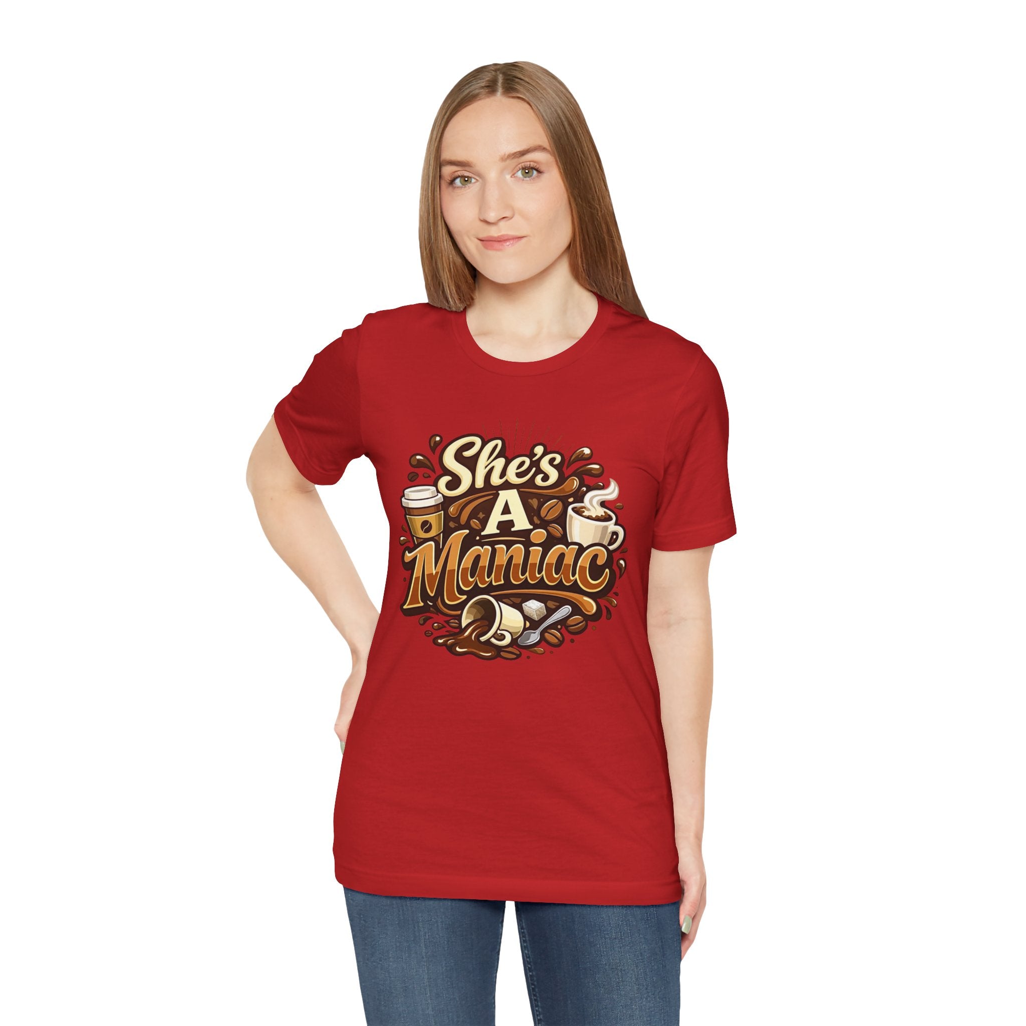 She's A Maniac Unisex Coffee Tee