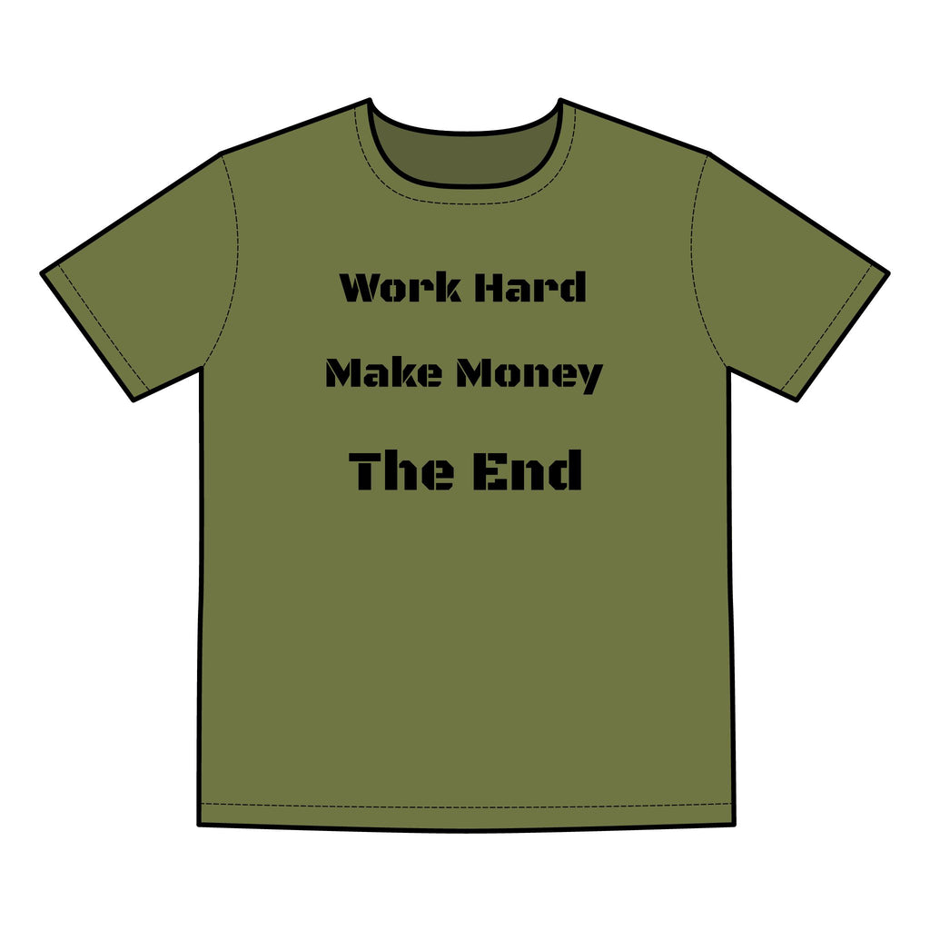 Work Hard Make Money Men’s T-Shirt
