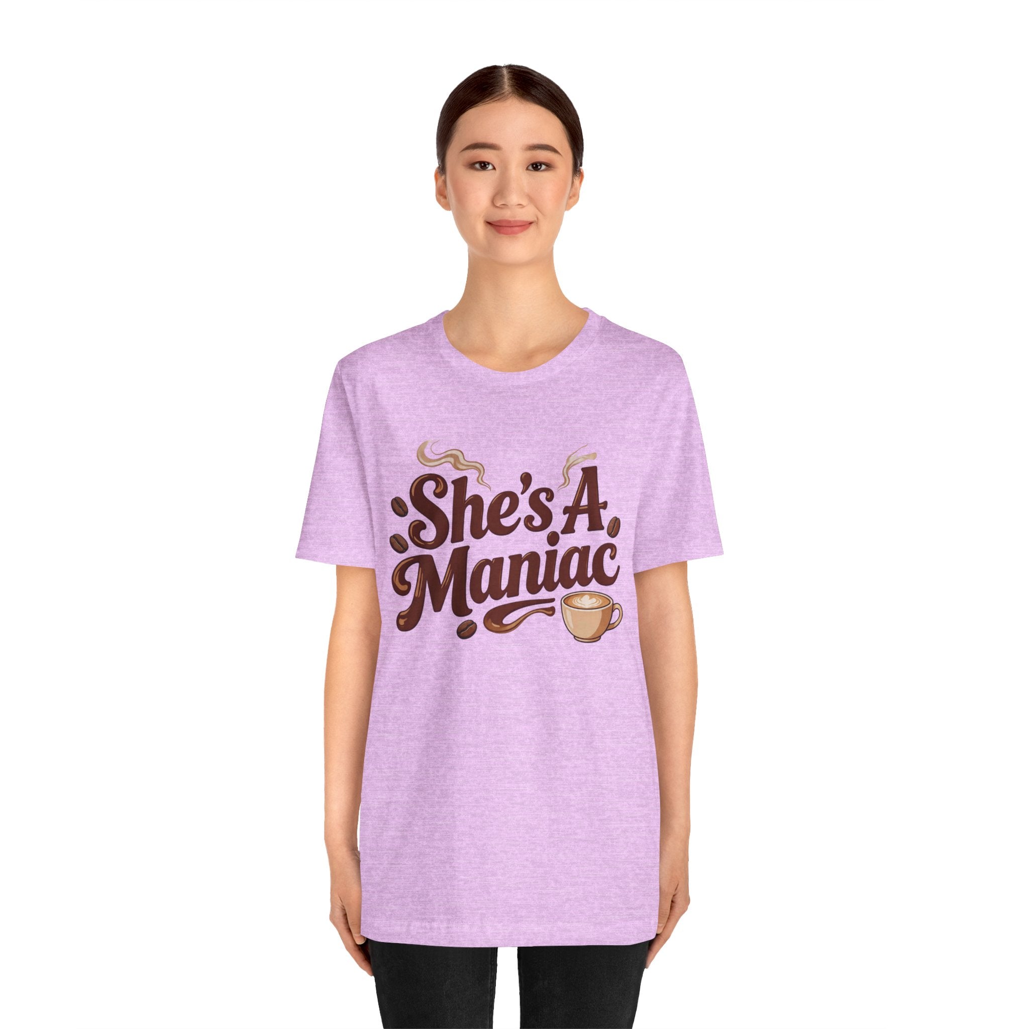 She's A Maniac Unisex Coffee Tee