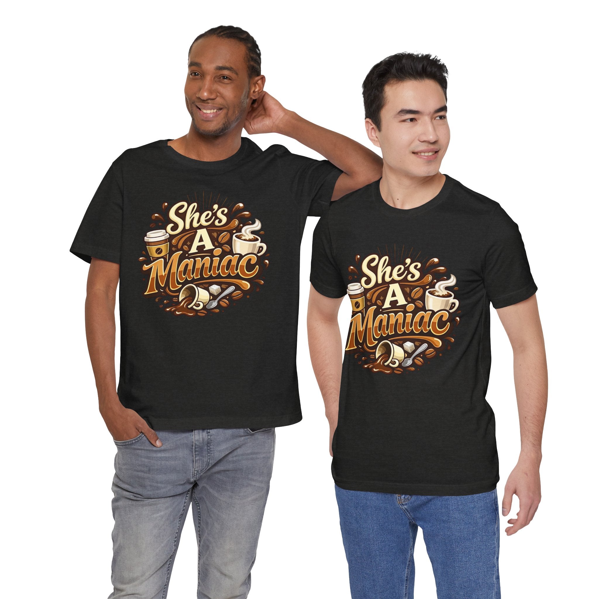 She's A Maniac Unisex Coffee Tee