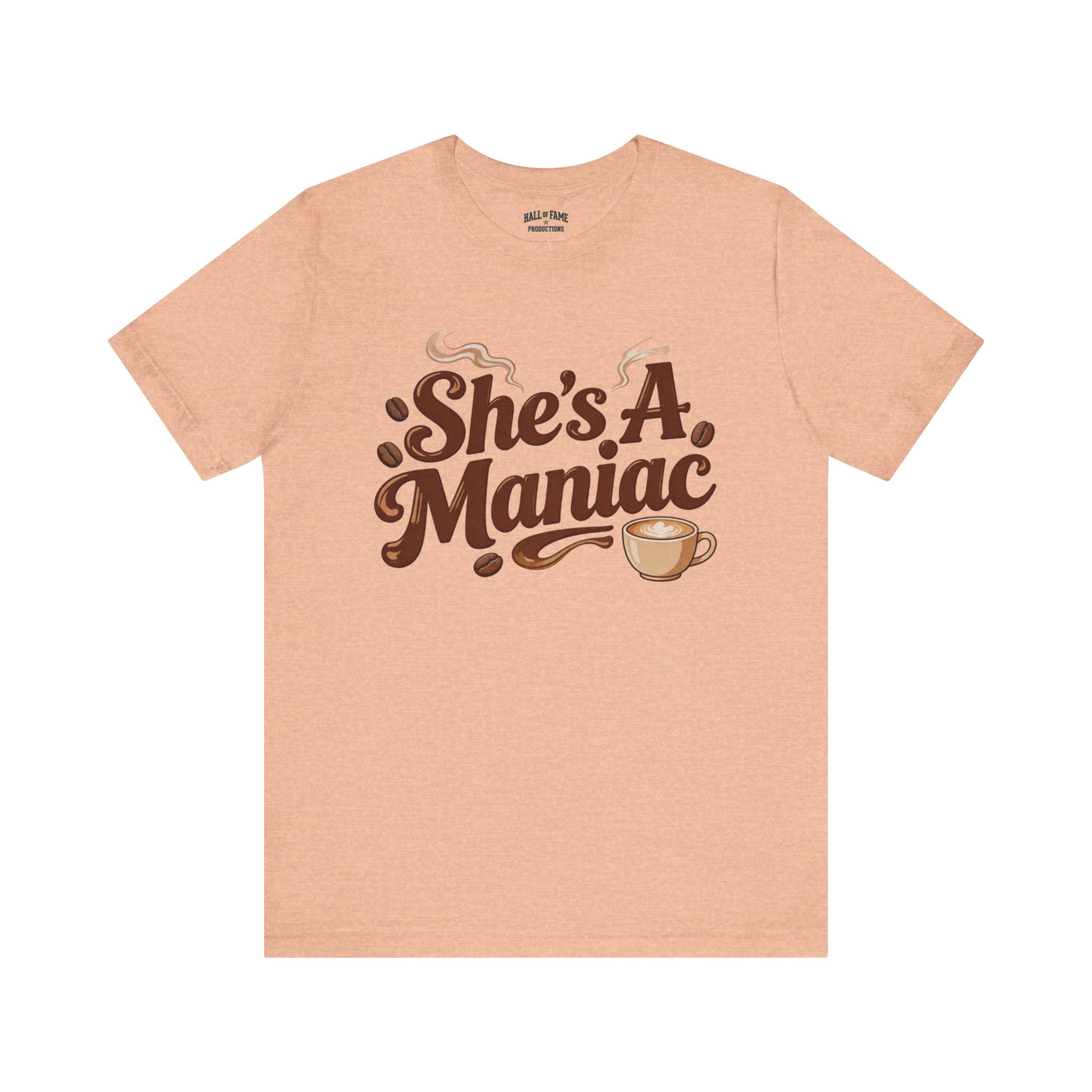 She's A Maniac Unisex Coffee Tee
