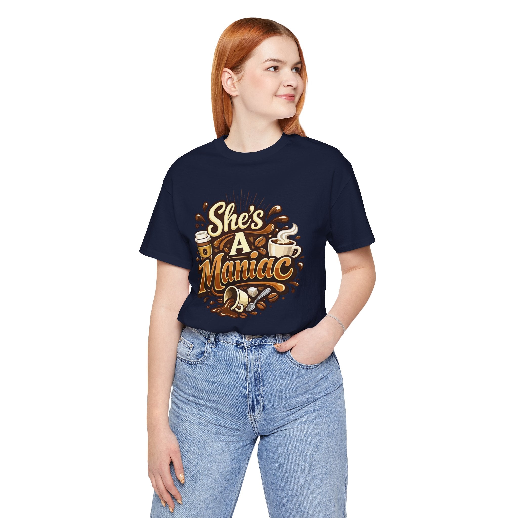 She's A Maniac Unisex Coffee Tee