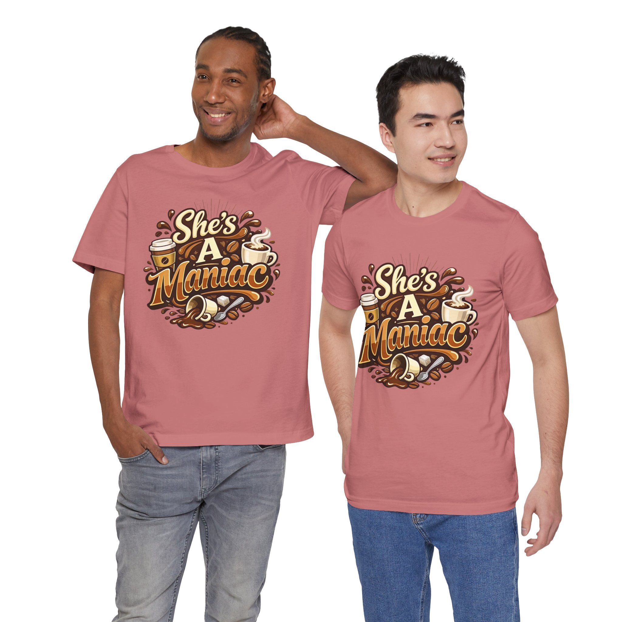 She's A Maniac Unisex Coffee Tee