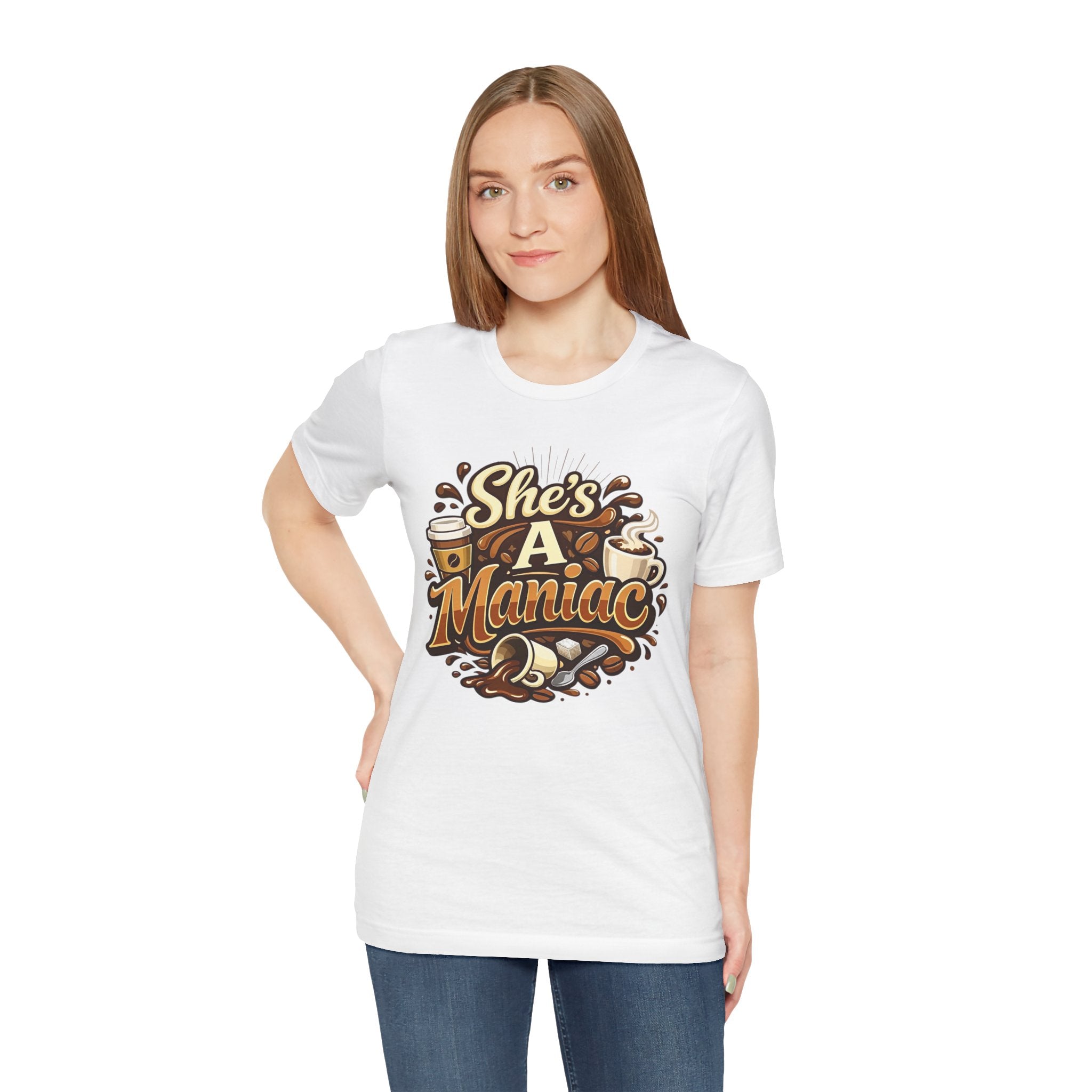 She's A Maniac Unisex Coffee Tee