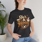 She's A Maniac Unisex Coffee Tee