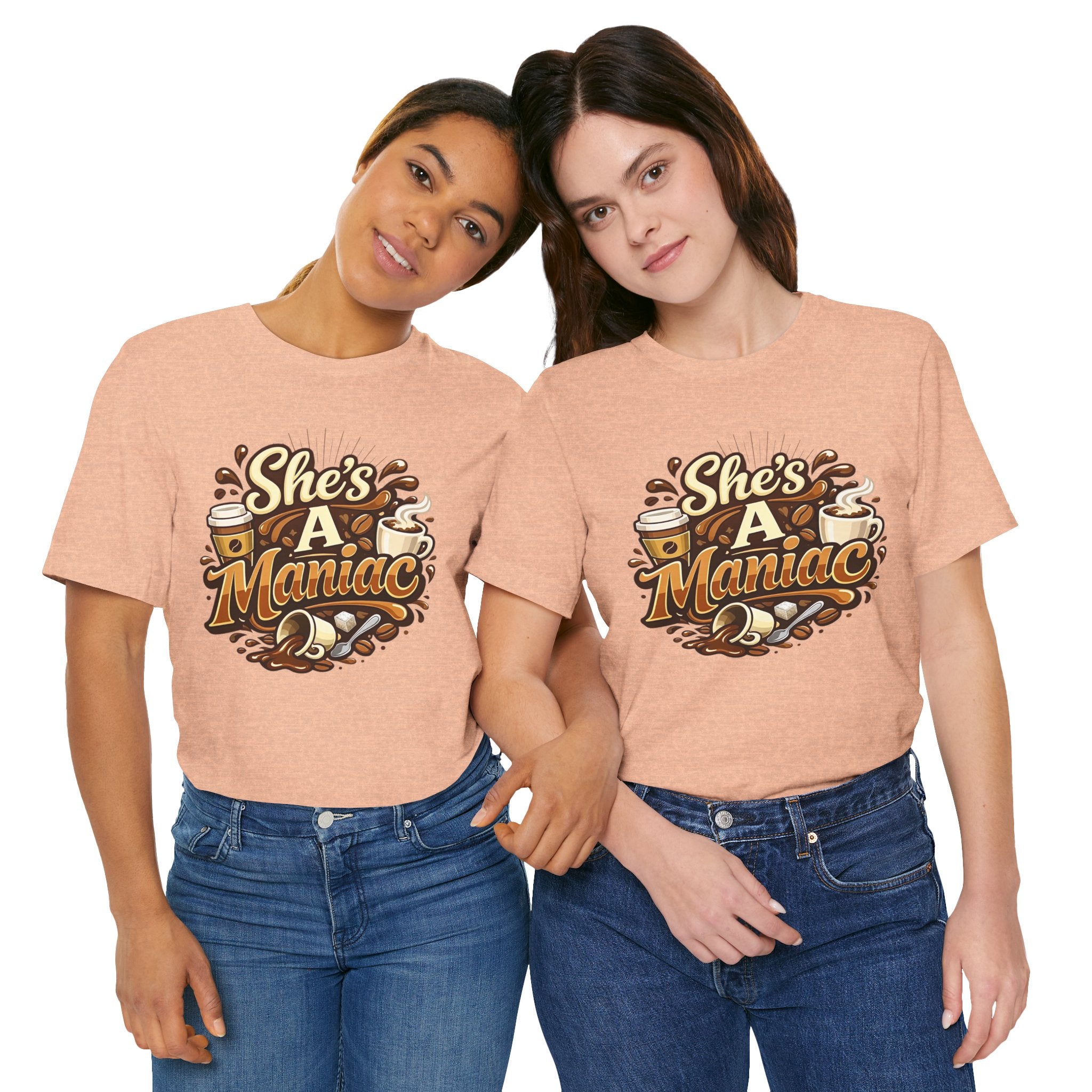 She's A Maniac Unisex Coffee Tee