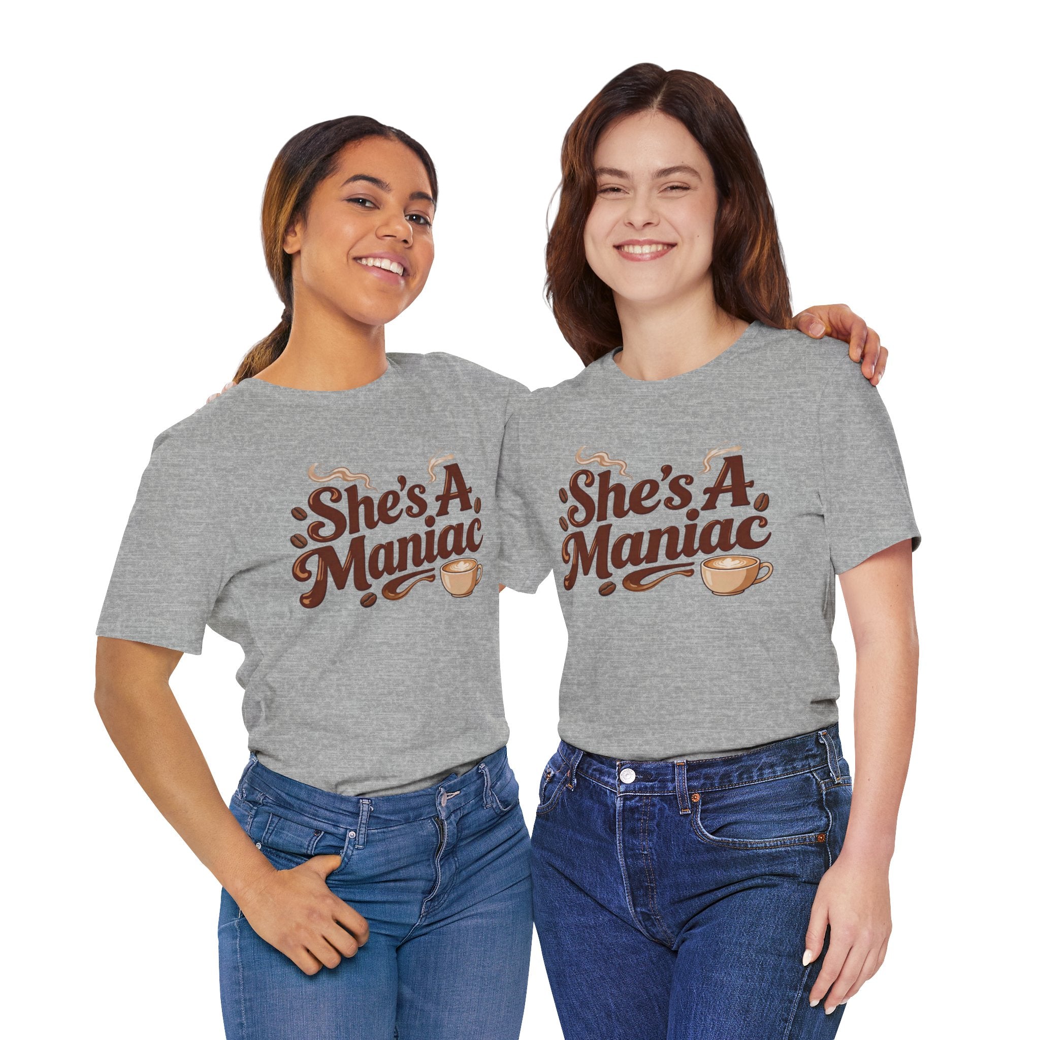 She's A Maniac Unisex Coffee Tee