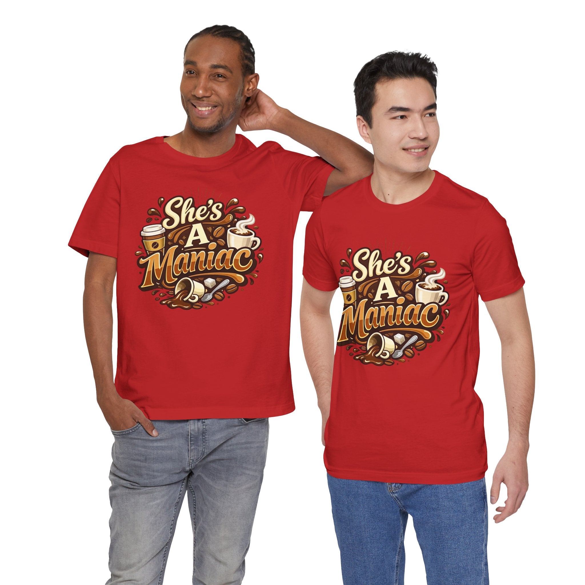 She's A Maniac Unisex Coffee Tee