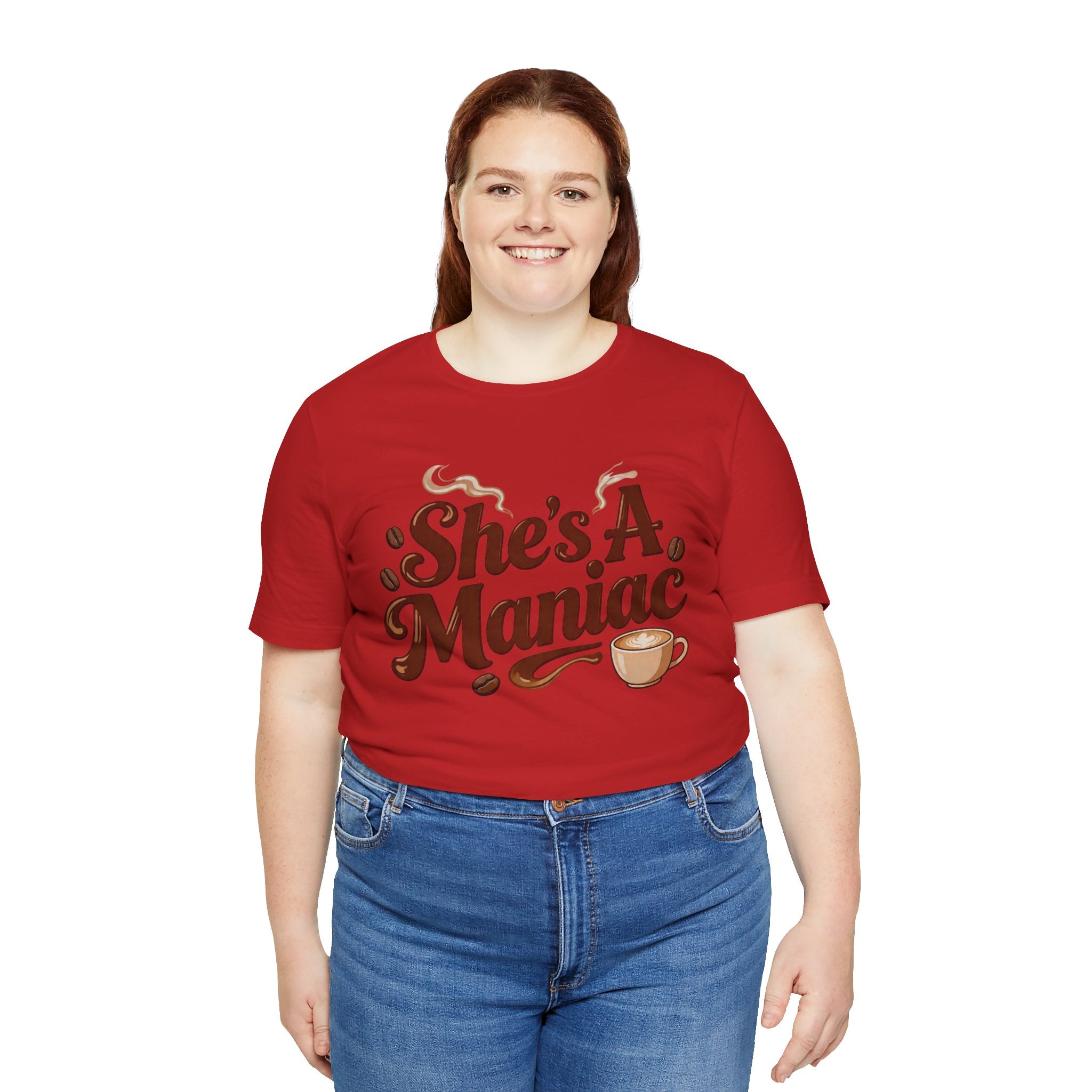 She's A Maniac Unisex Coffee Tee