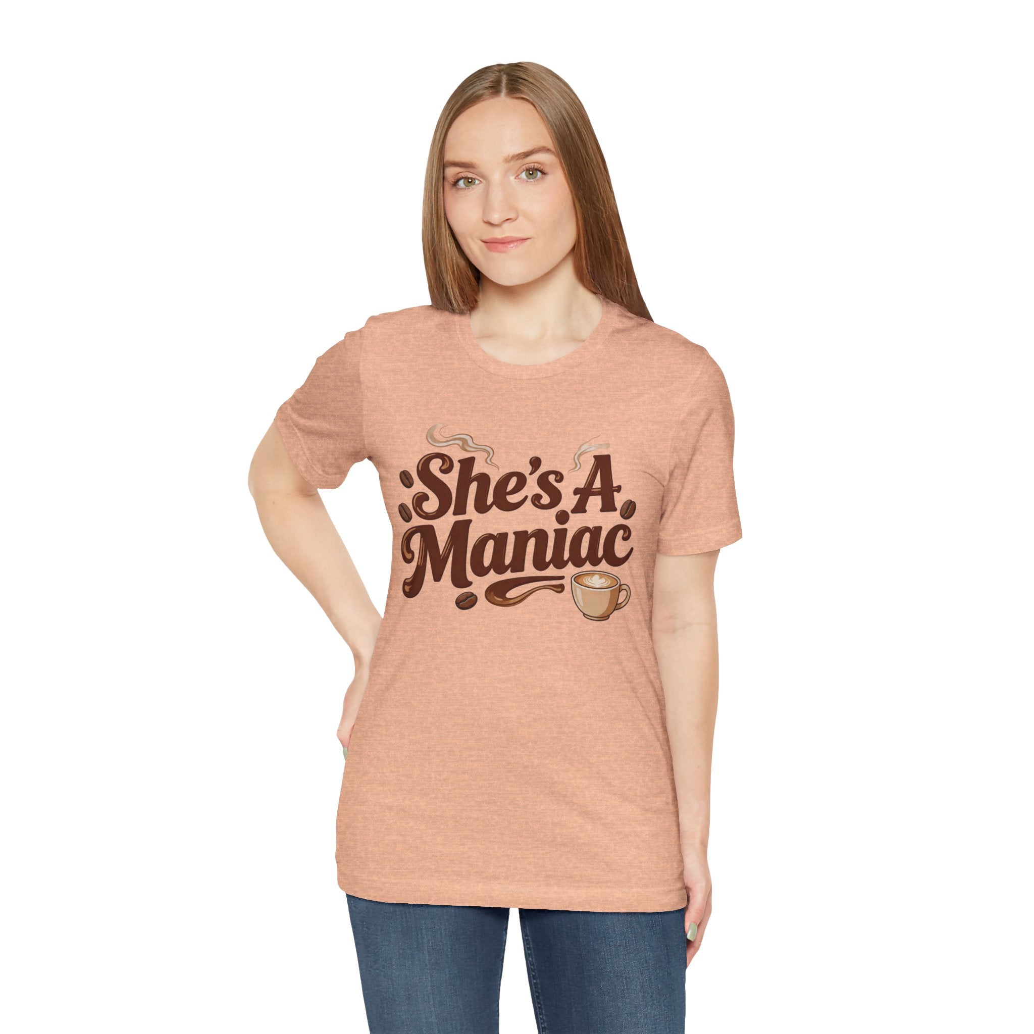 She's A Maniac Unisex Coffee Tee