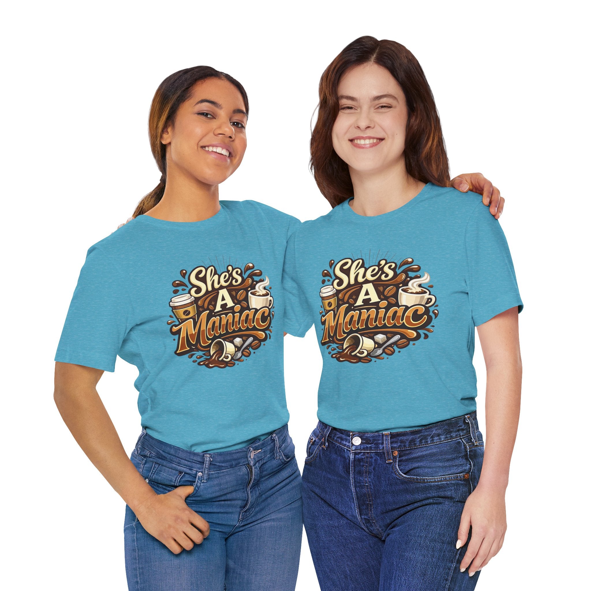 She's A Maniac Unisex Coffee Tee