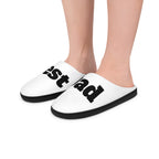 Best Dad Men's Indoor Slippers — Cozy Home Slip-Ons ("Best Dad" Text)