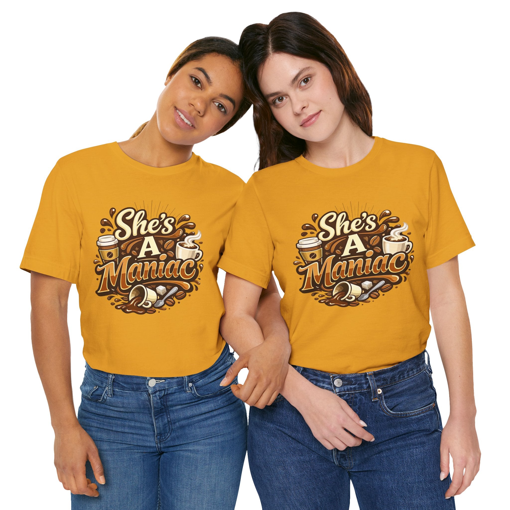 She's A Maniac Unisex Coffee Tee