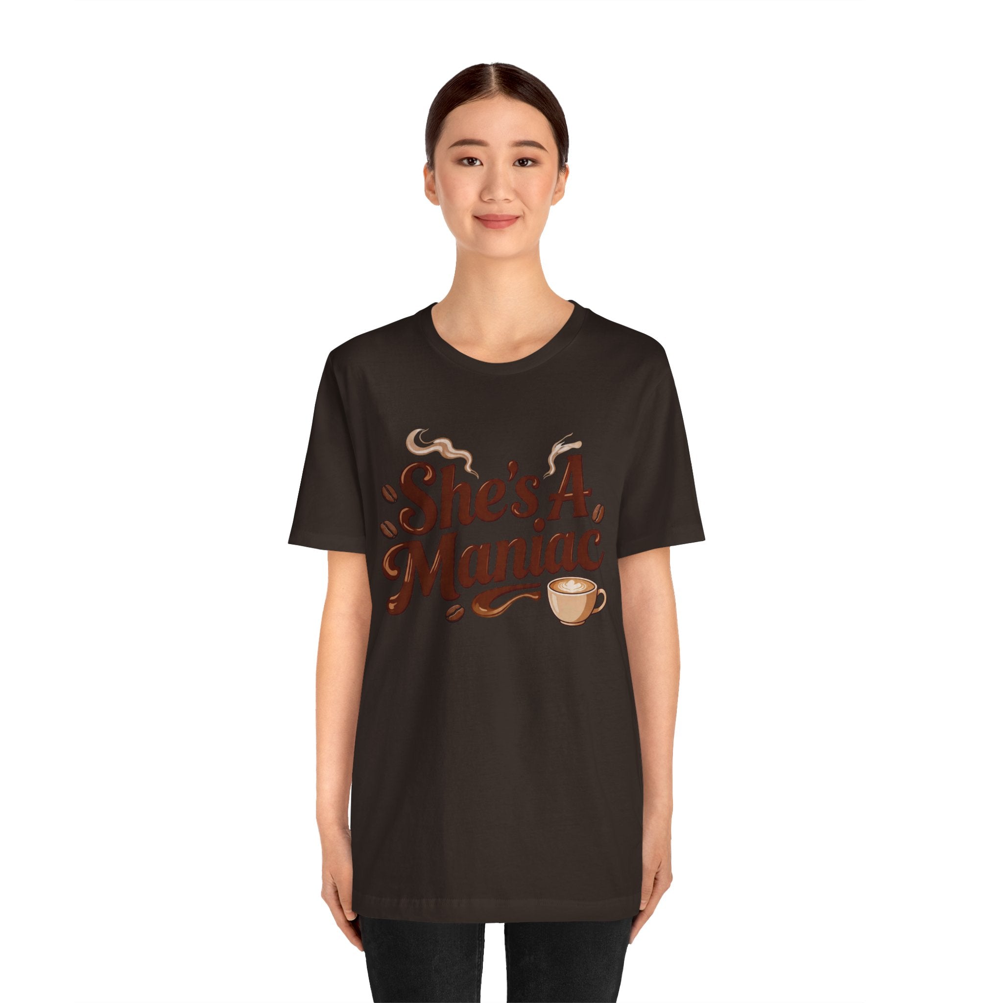 She's A Maniac Unisex Coffee Tee