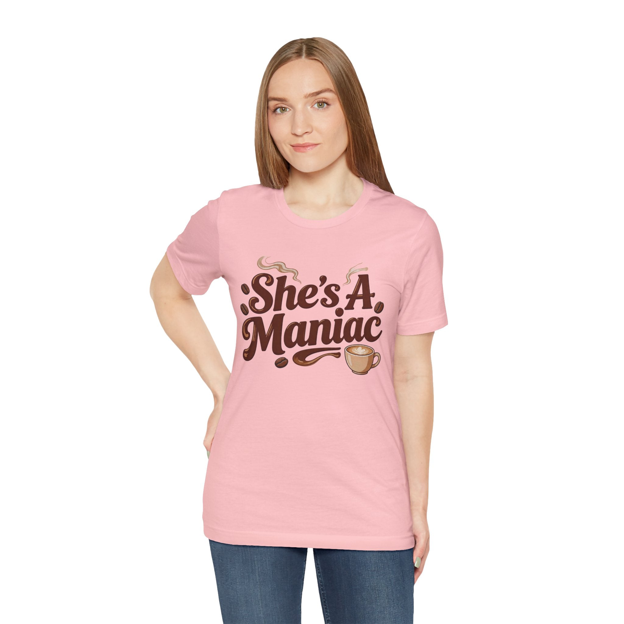She's A Maniac Unisex Coffee Tee