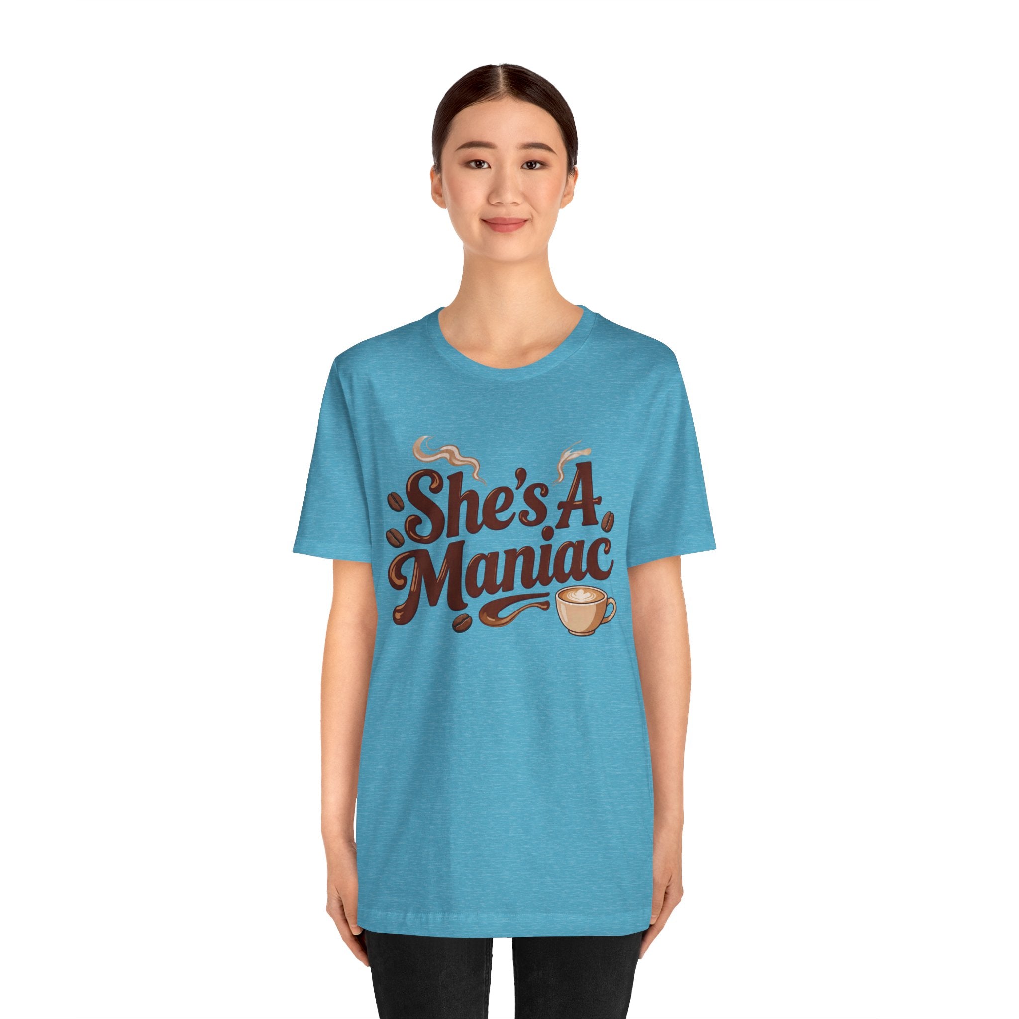 She's A Maniac Unisex Coffee Tee