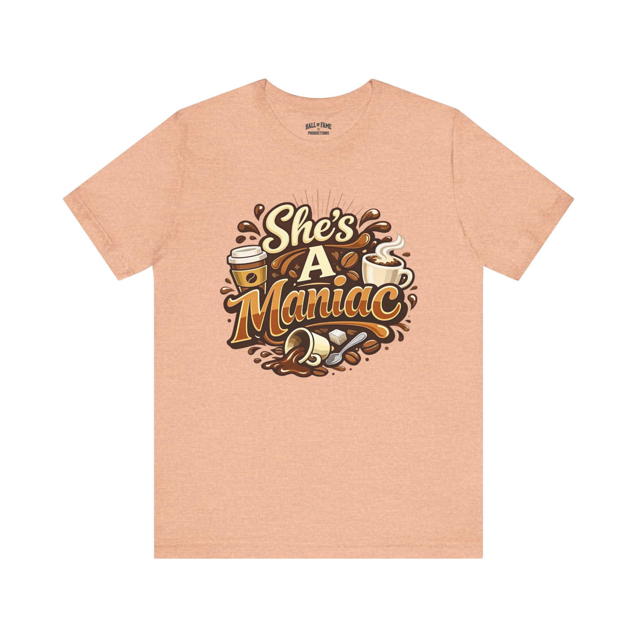 She's A Maniac Unisex Coffee Tee