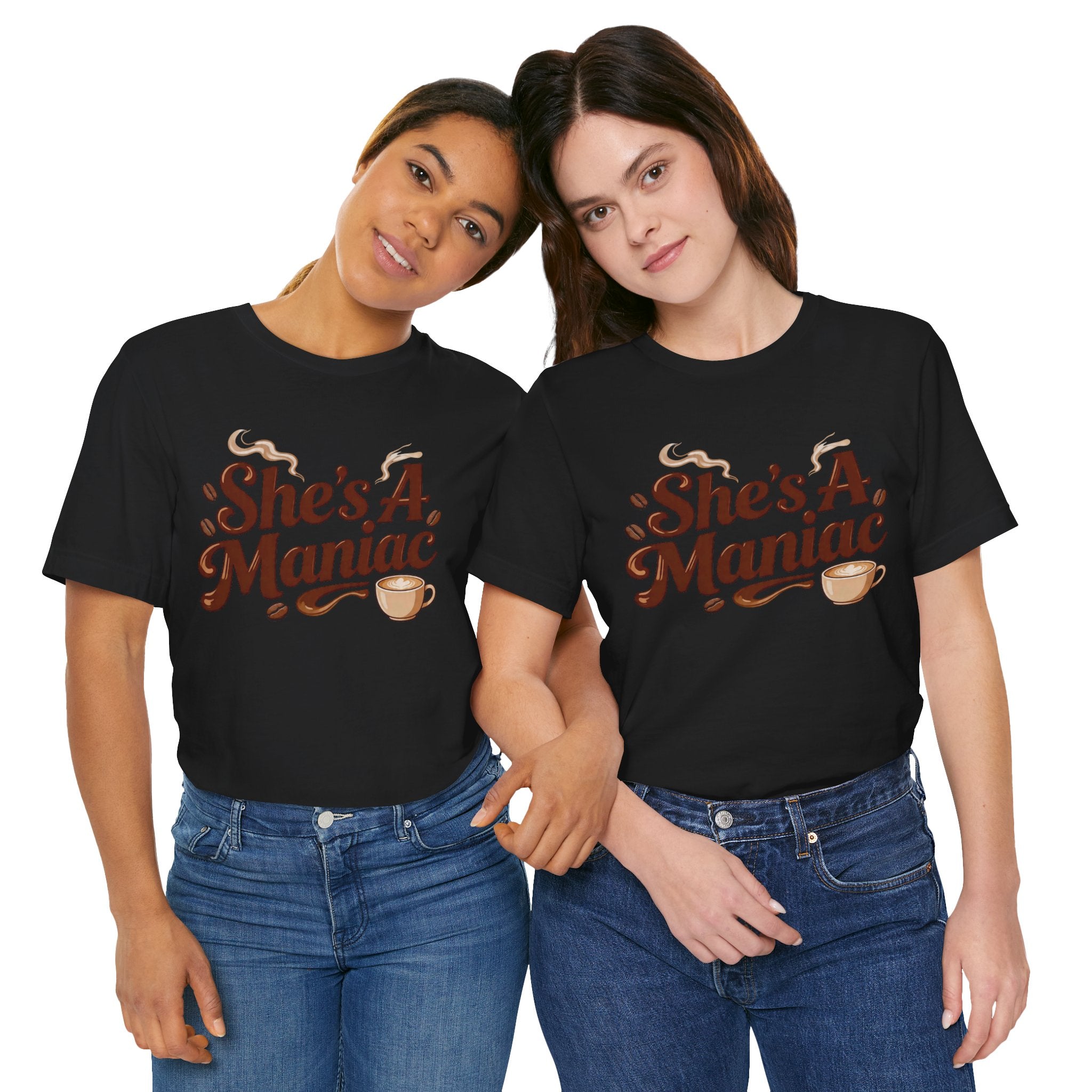 She's A Maniac Unisex Coffee Tee